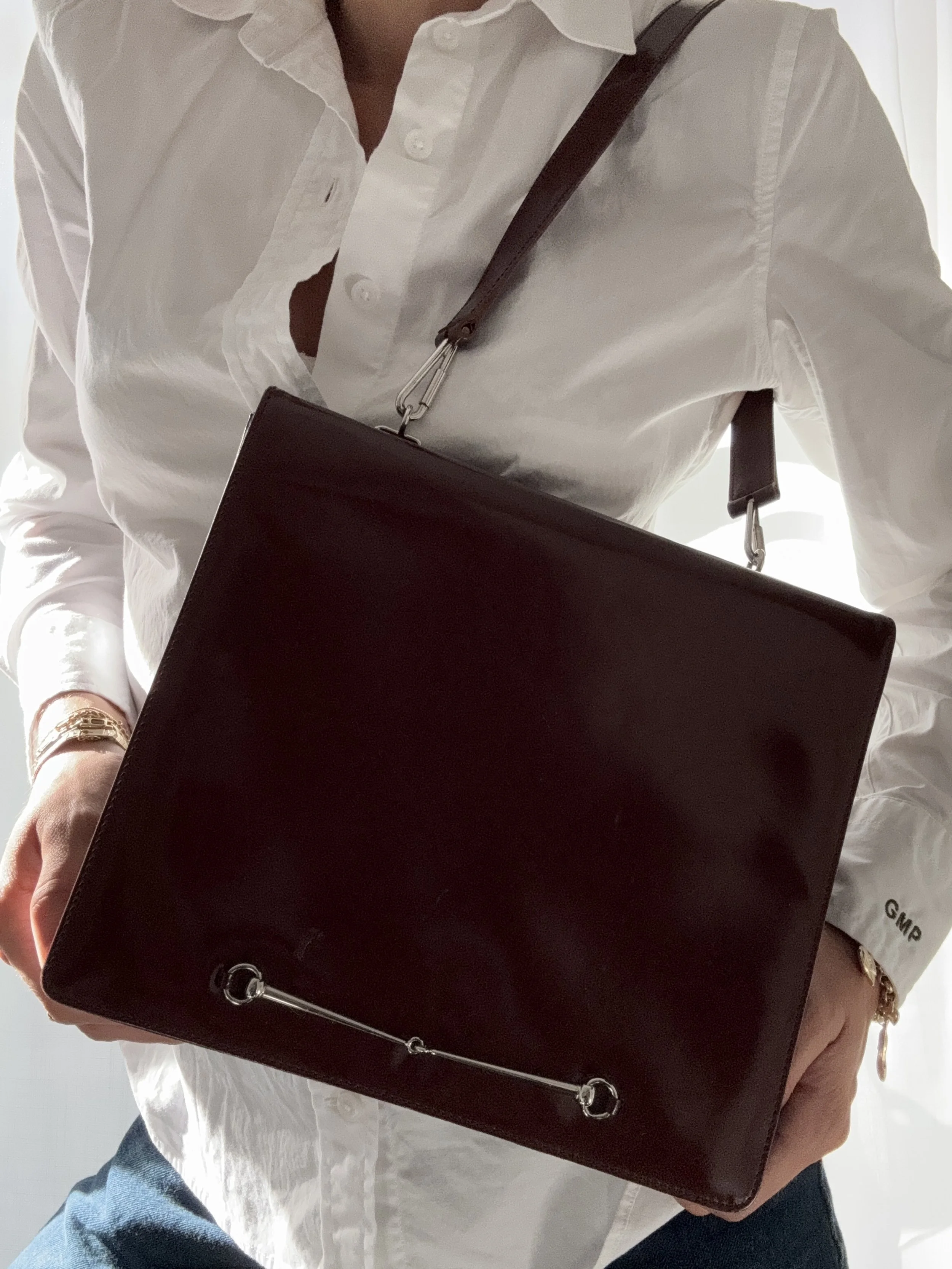 Gucci by Tom Ford Brown Horsebit Purse - GIMI RARITY