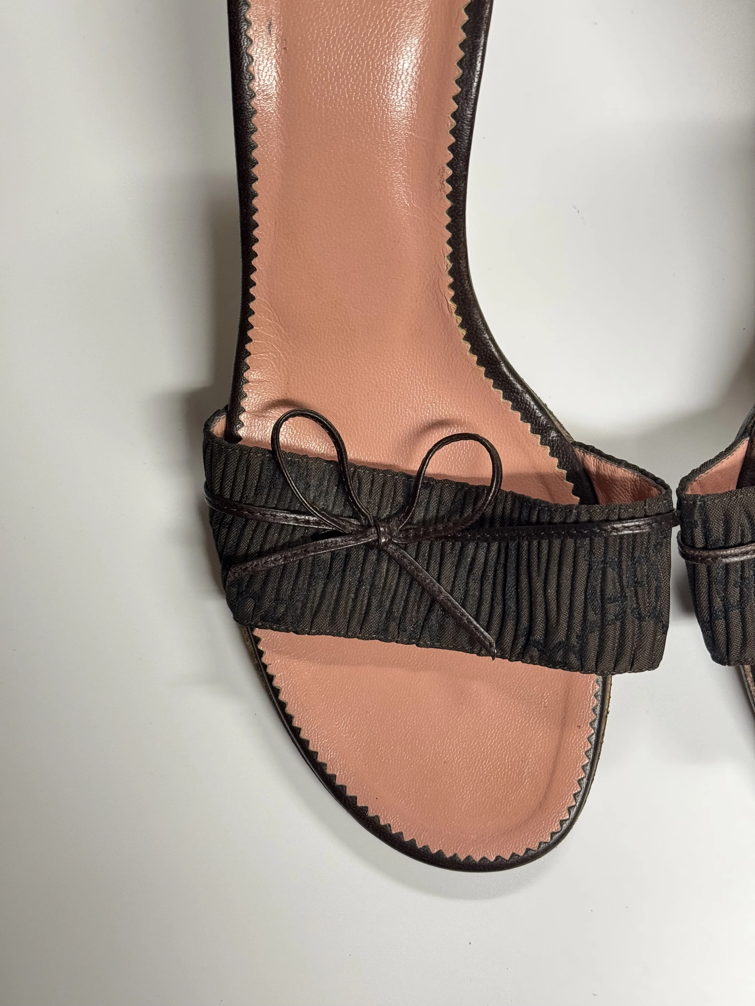 Gucci Monogram Mules - Size 9.5 - GIMI RARITY