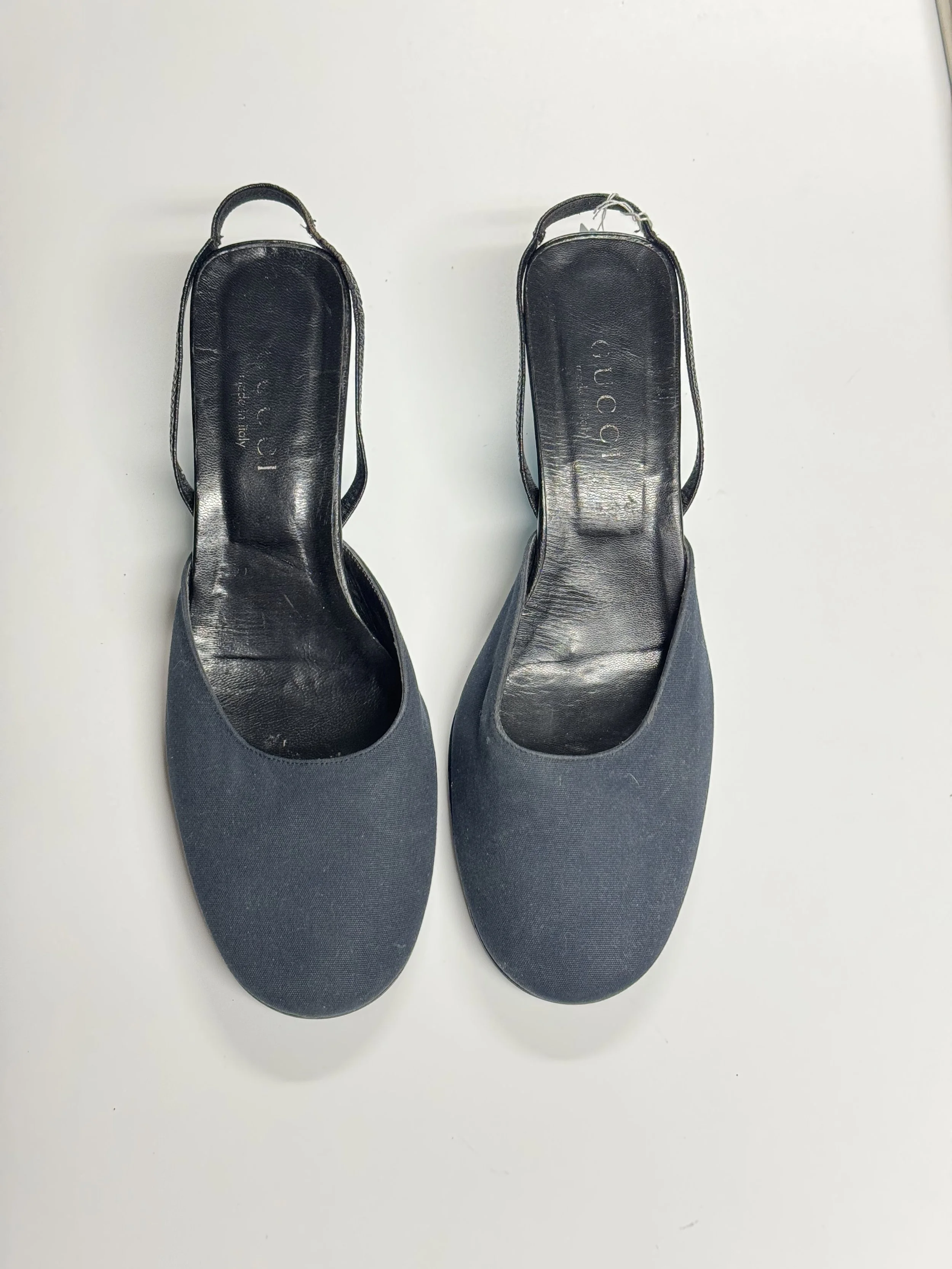 Gucci Fabric Slingbacks - Size 7.5 - GIMI RARITY