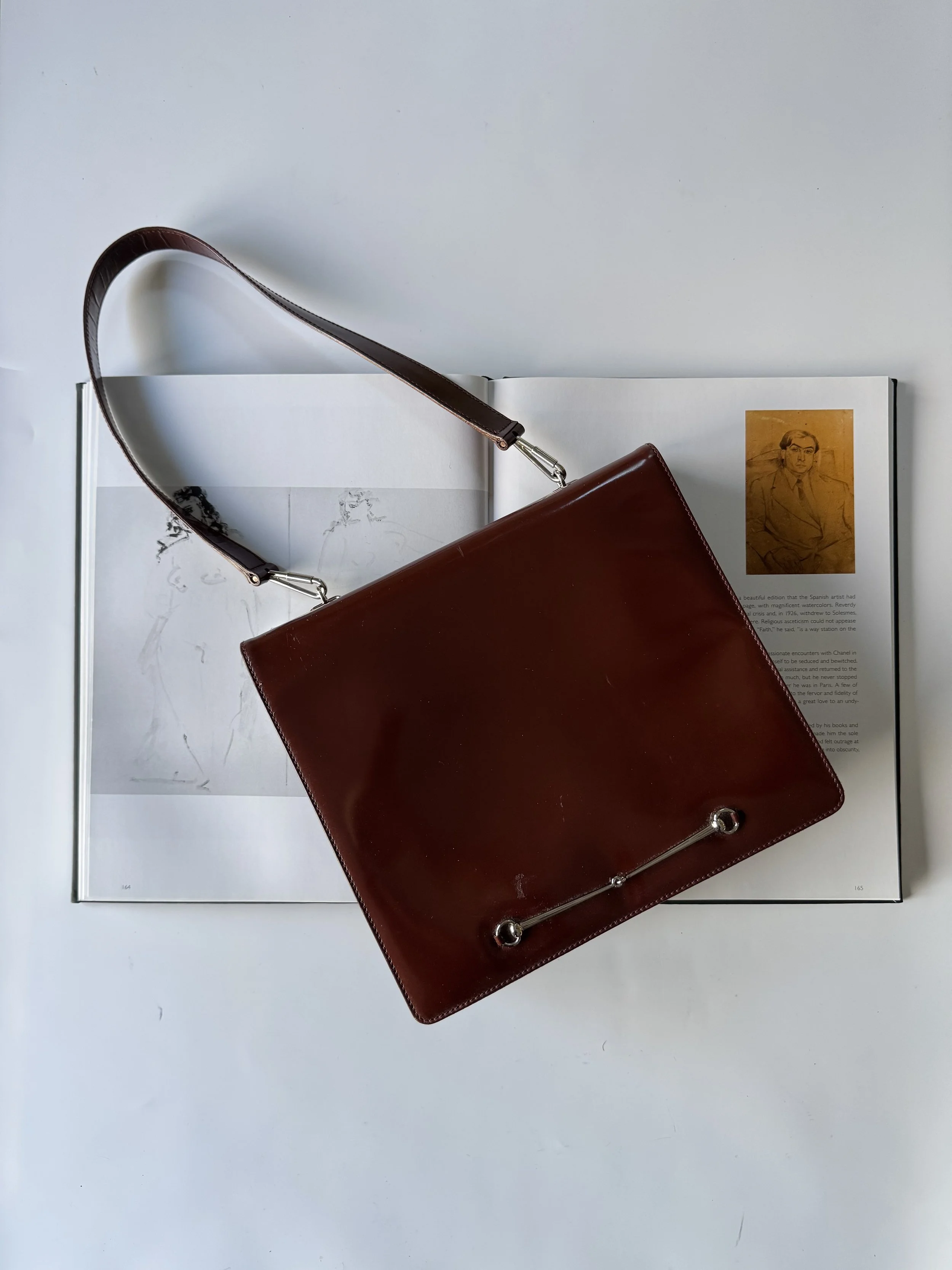 Gucci by Tom Ford Brown Horsebit Purse - GIMI RARITY