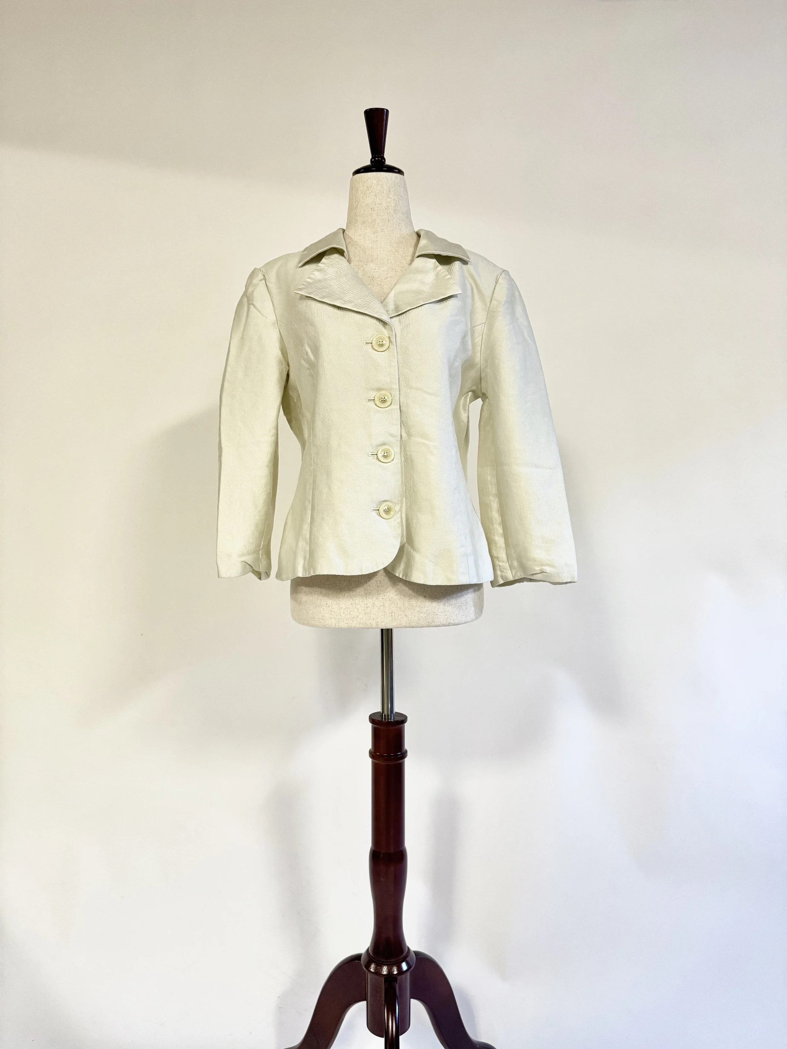 Vintage 80's Silk Blazer - GIMI RARITY