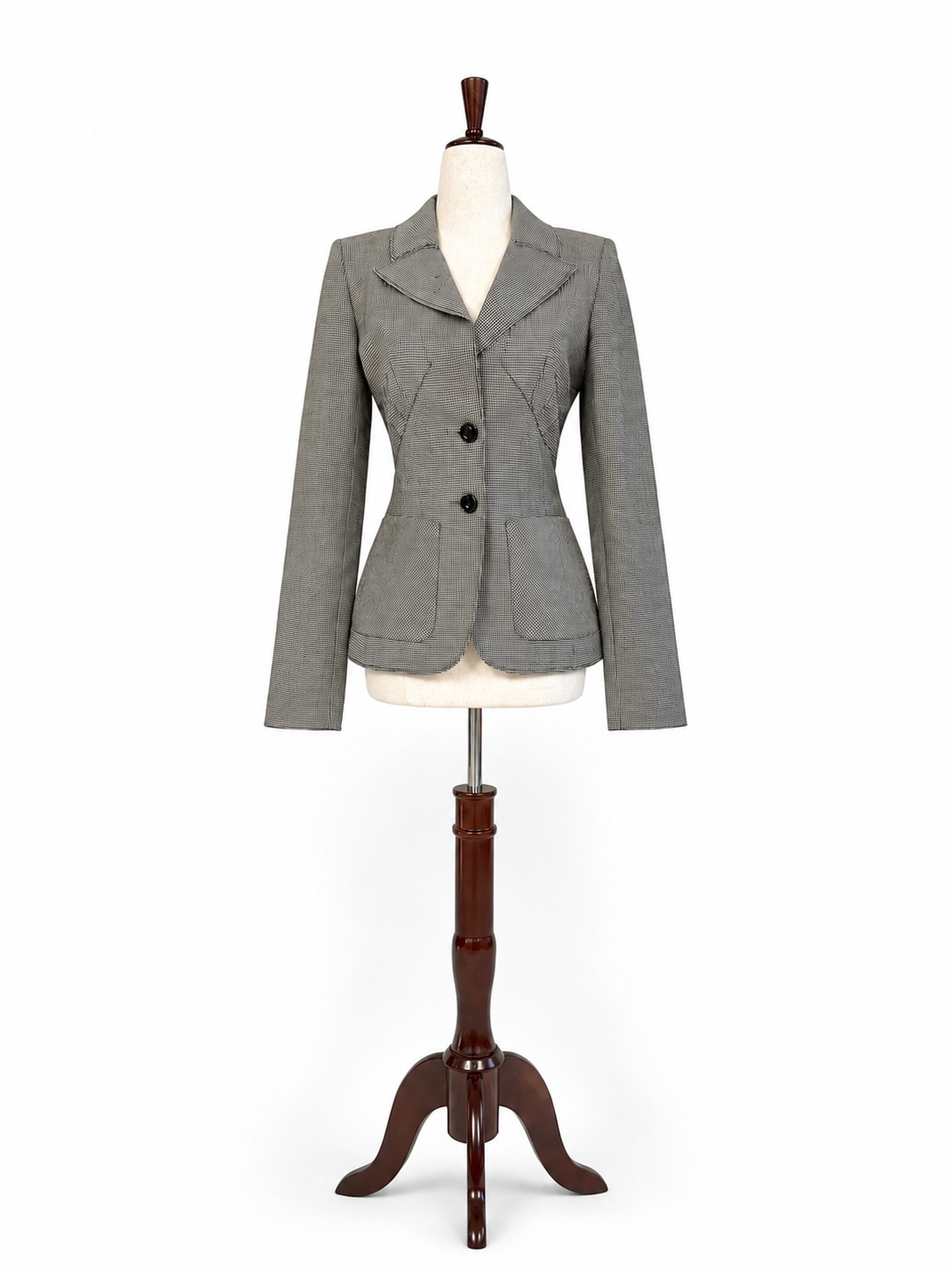 Valentino Houndstooth Blazer - Size Small - GIMI RARITY