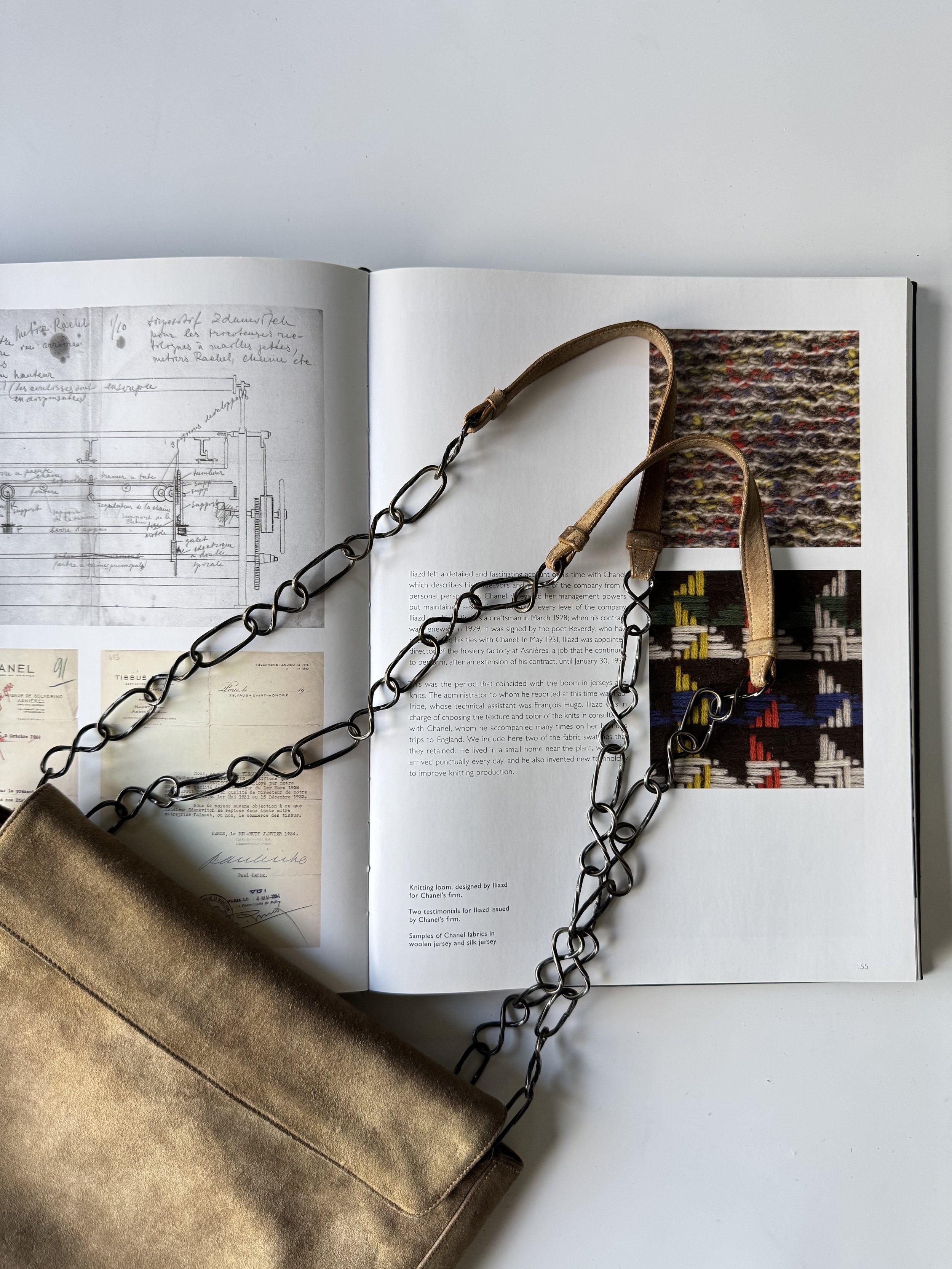 Prada Suede Chain Bag - GIMI RARITY