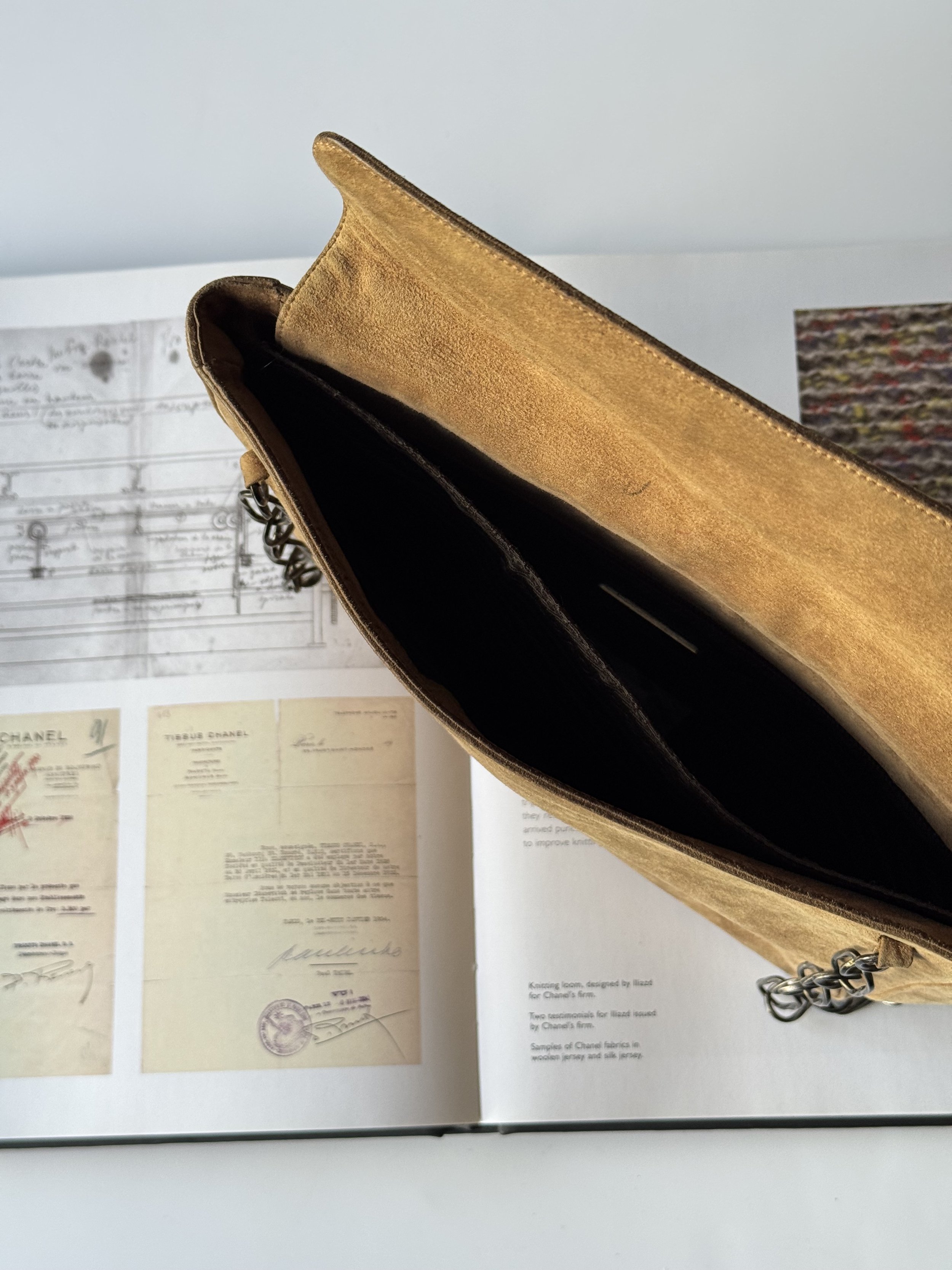 Prada Suede Chain Bag - GIMI RARITY