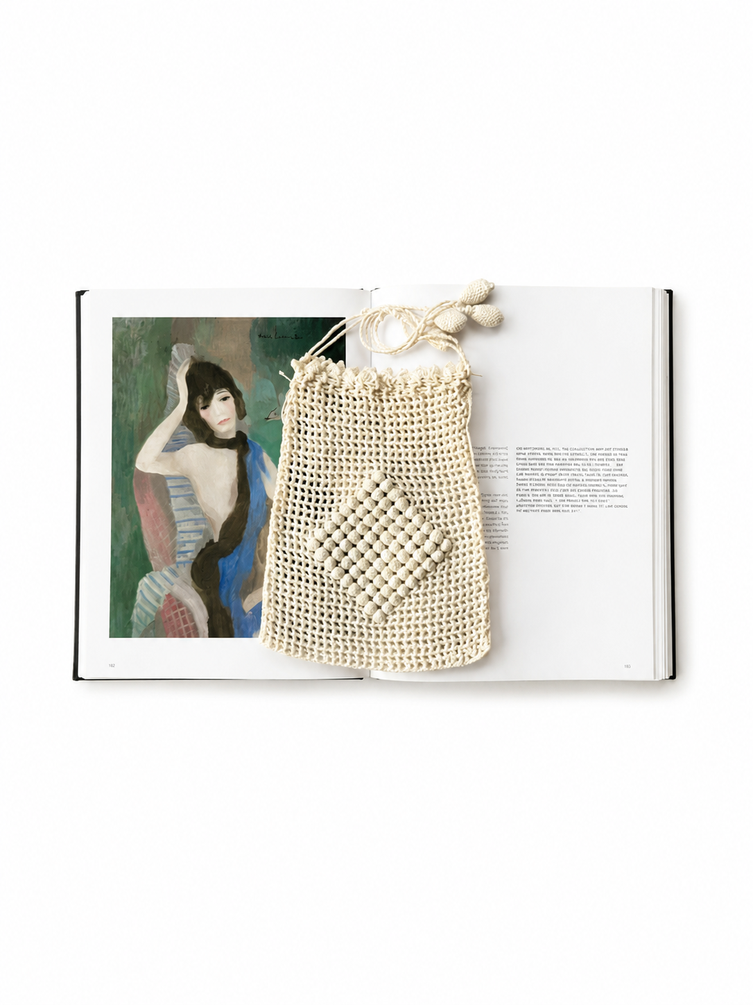 Vintage White Crochet Purse - GIMI RARITY
