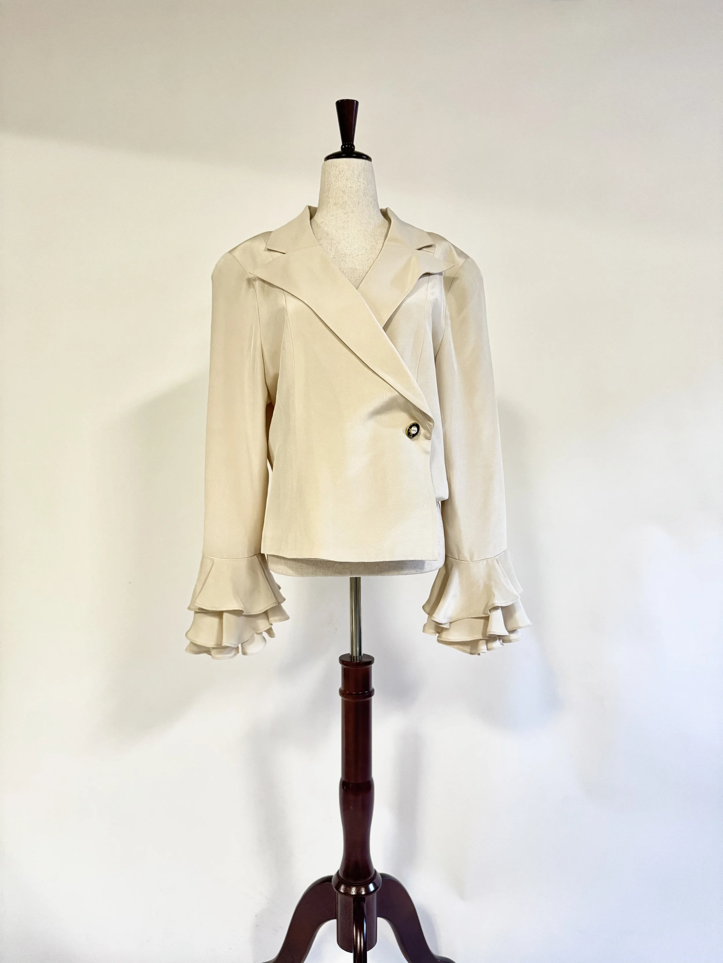 Vintage Neiman Marcus Silk Blazer - GIMI RARITY
