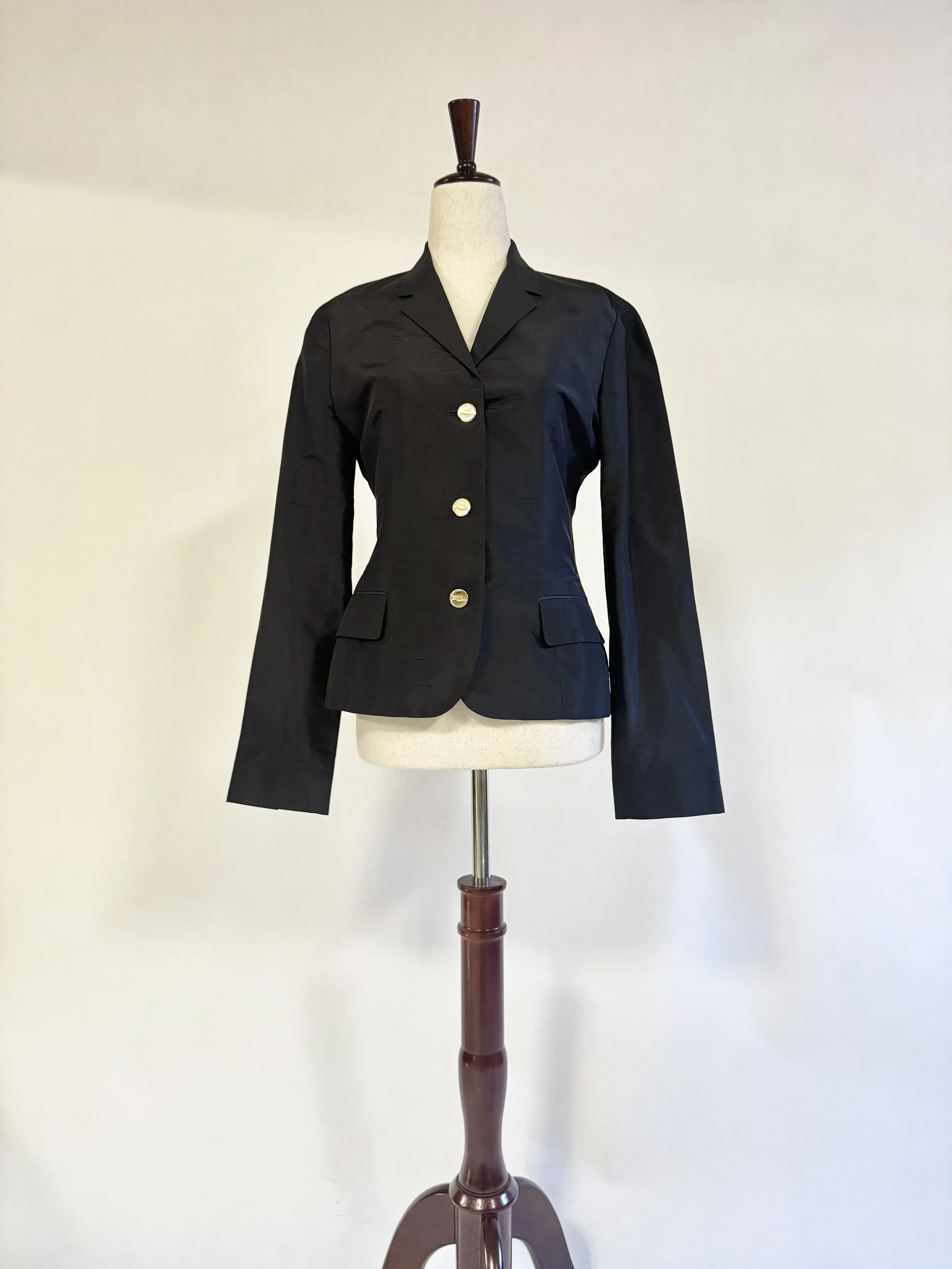 Ralph Lauren Purple Label Silk Blazer - GIMI RARITY