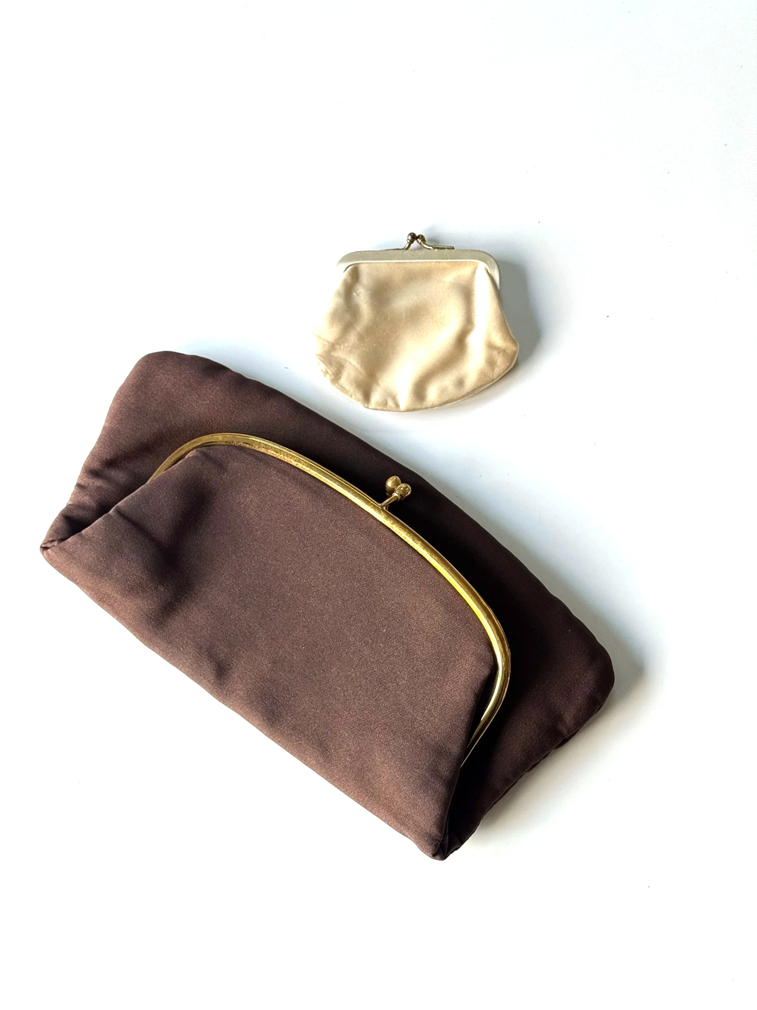 Vintage Brown Clutch - GIMI RARITY