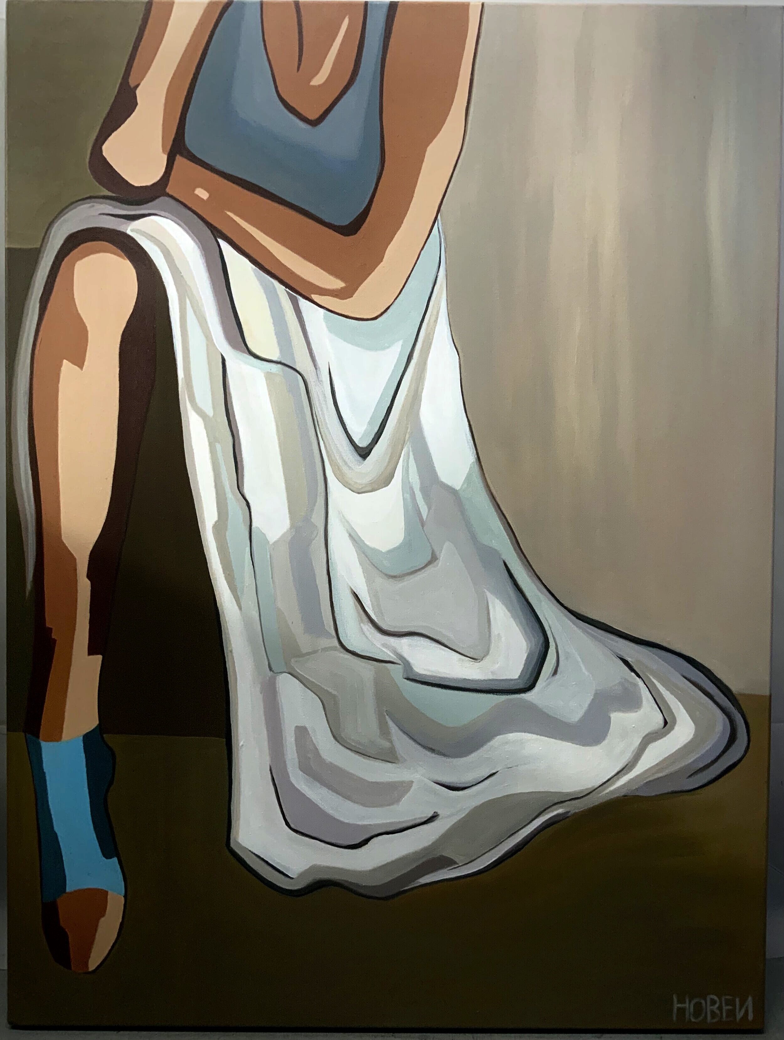 Confession/ Acrylic/ 42" x 36" x 1.5"/ 2022
Stretched Canvas Available $500