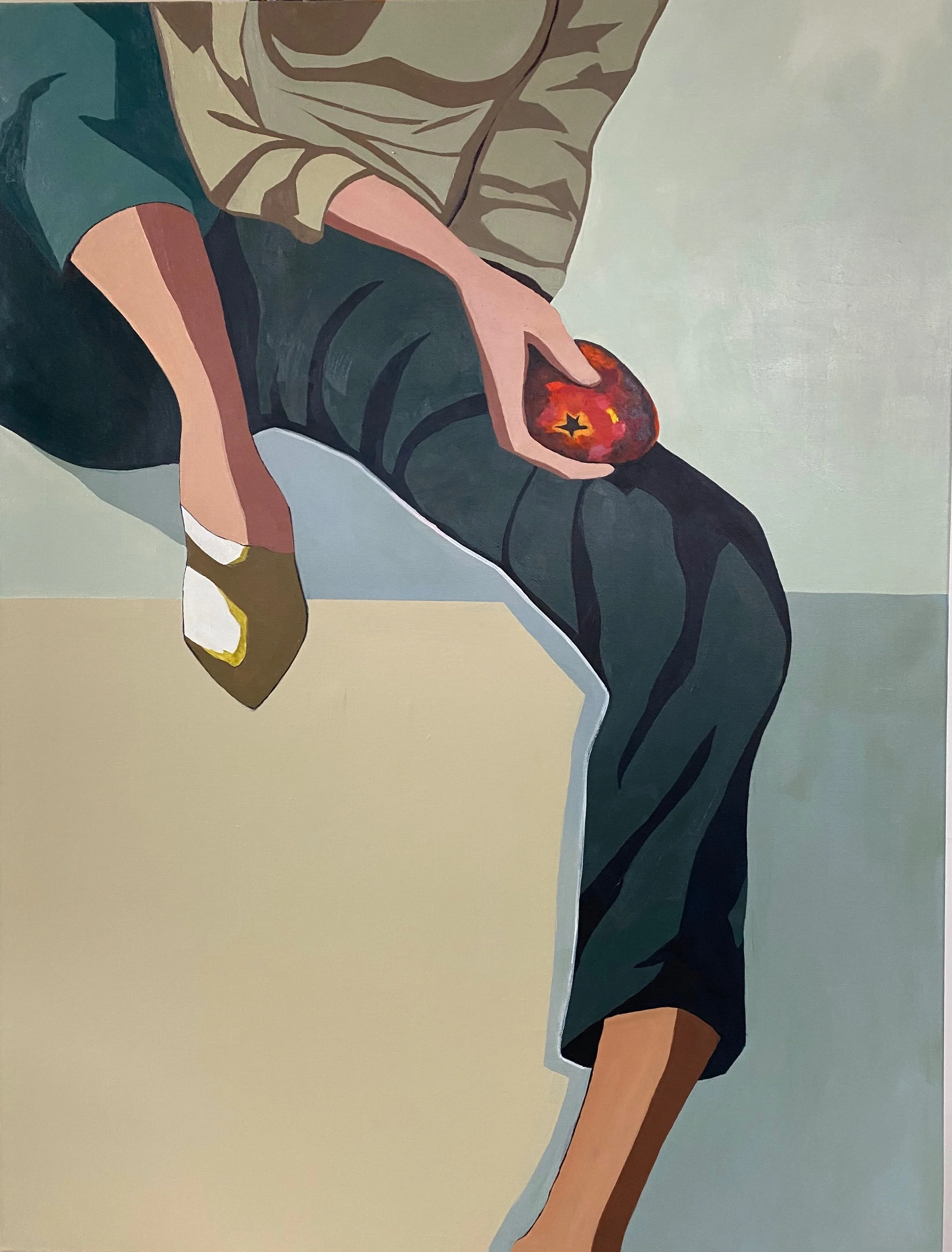 Last Bite/Acrylic/ 42""x 36" x 1.5"/2022
Stretched Canvas $2200 SOLD