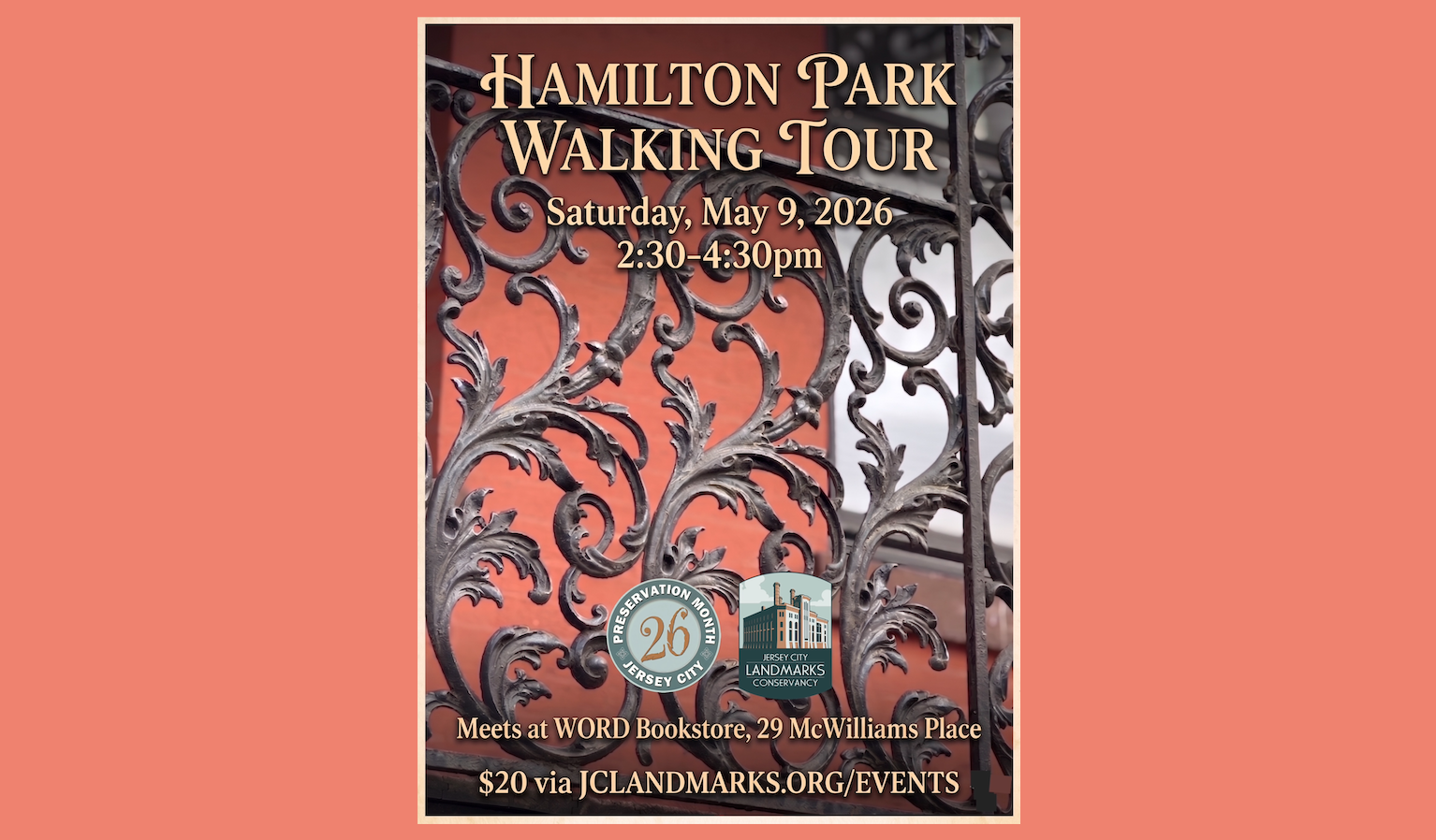 Hamilton Park Walking Tour