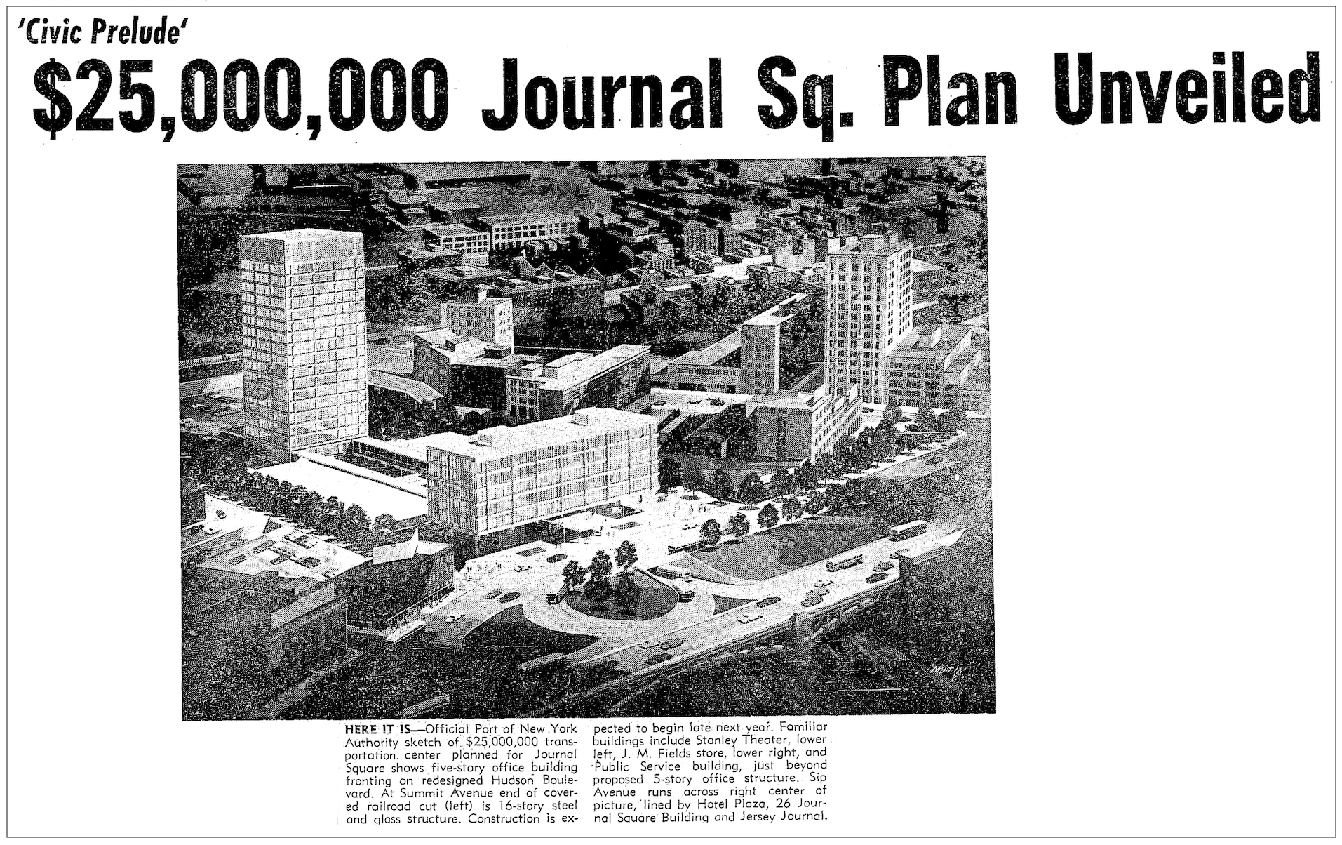 The Jersey Journal, June 25, 1962, p. 1, via Jersey City Landmarks Conservancy.png