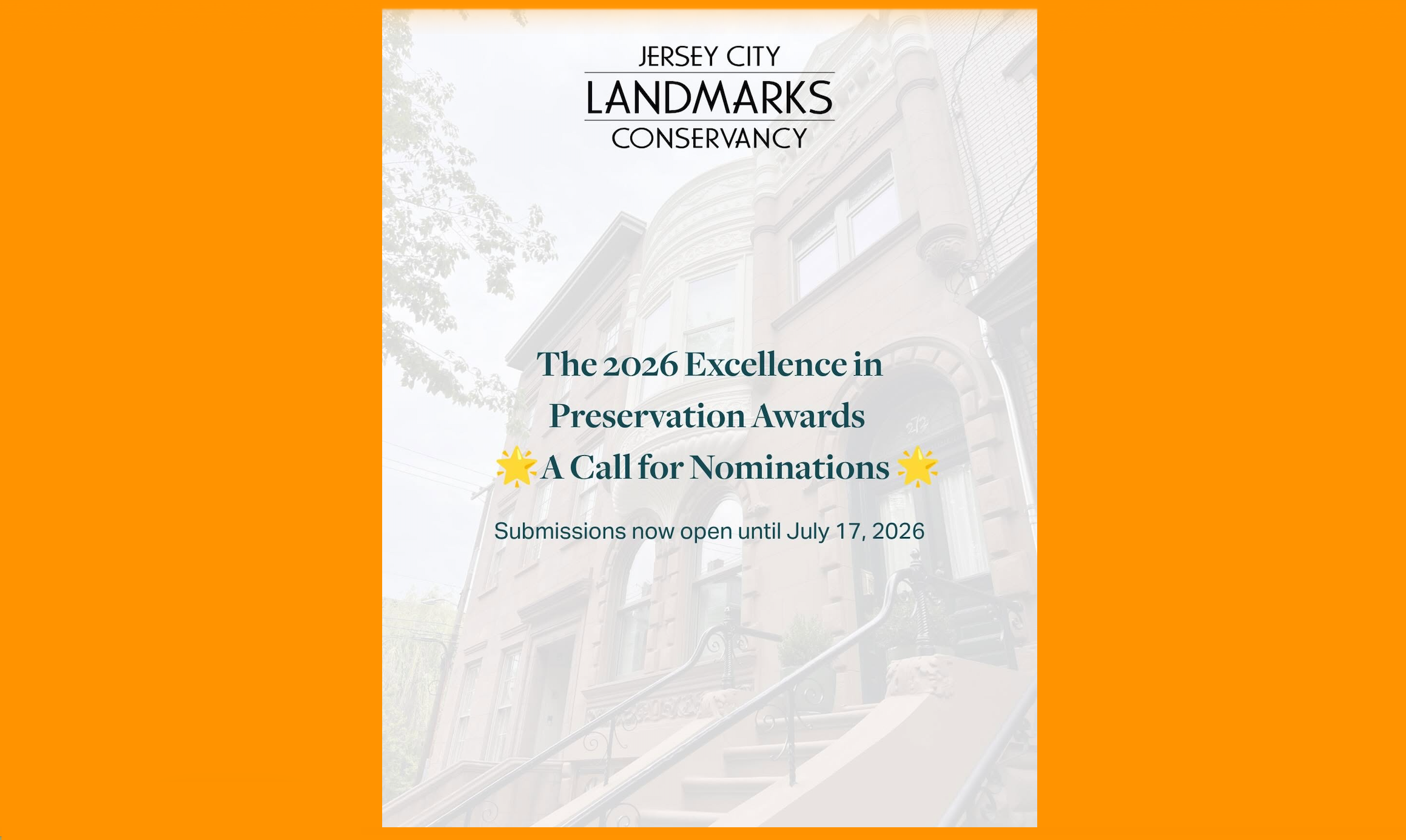 Now Open: Call for Nominations for the 2026 Excellence in Preservation Award