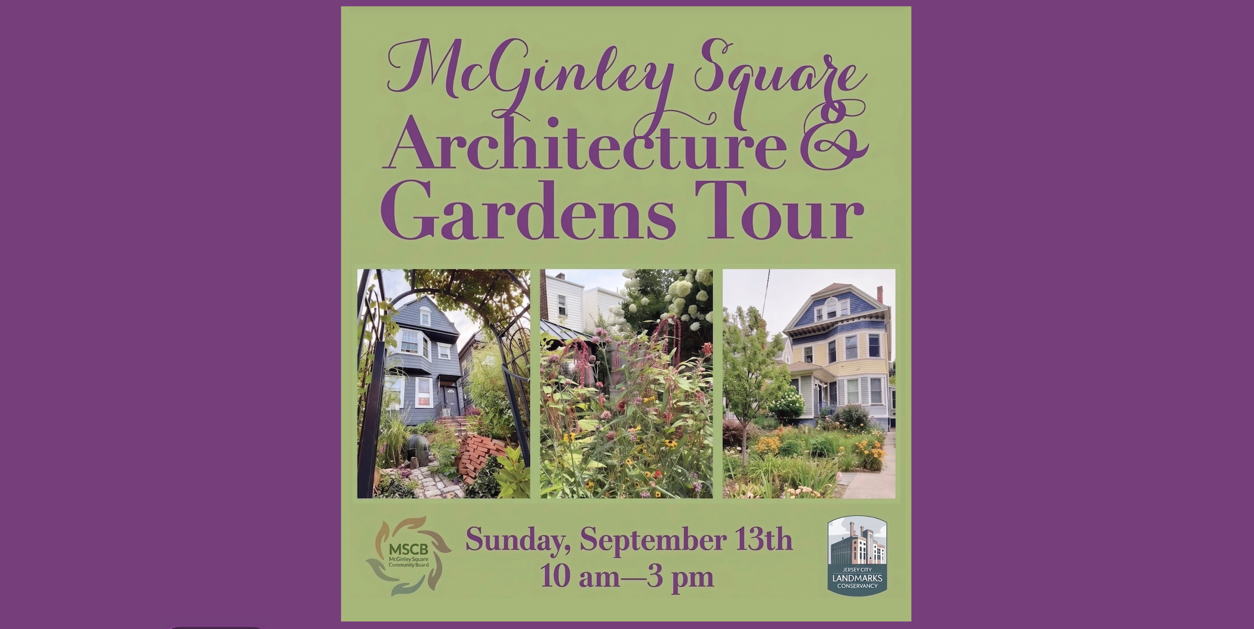 McGinley Square Architecture &amp; Gardens Tour