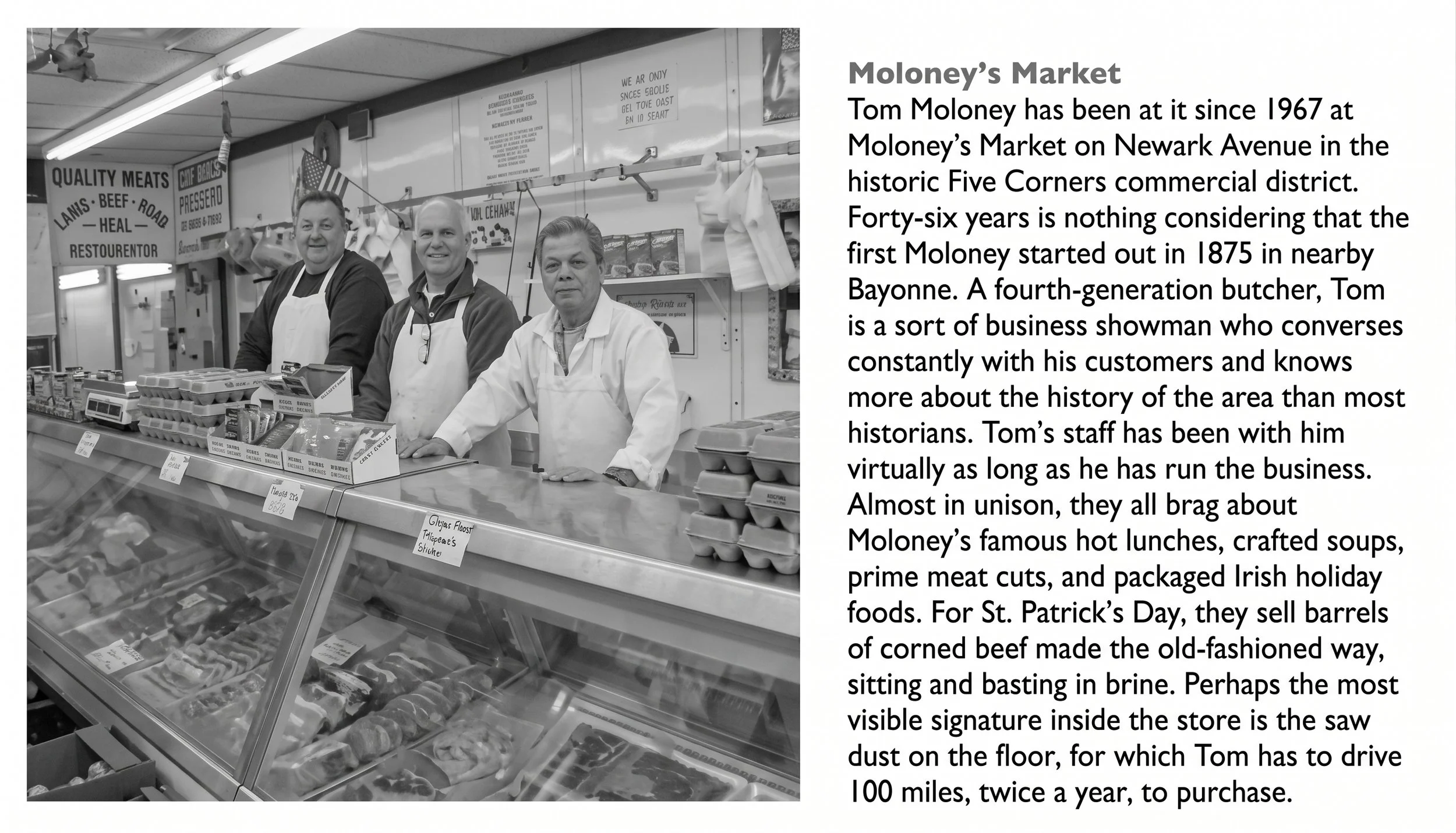 Moloney's Market, Legendary Locals of Jersey City, 2014.jpg