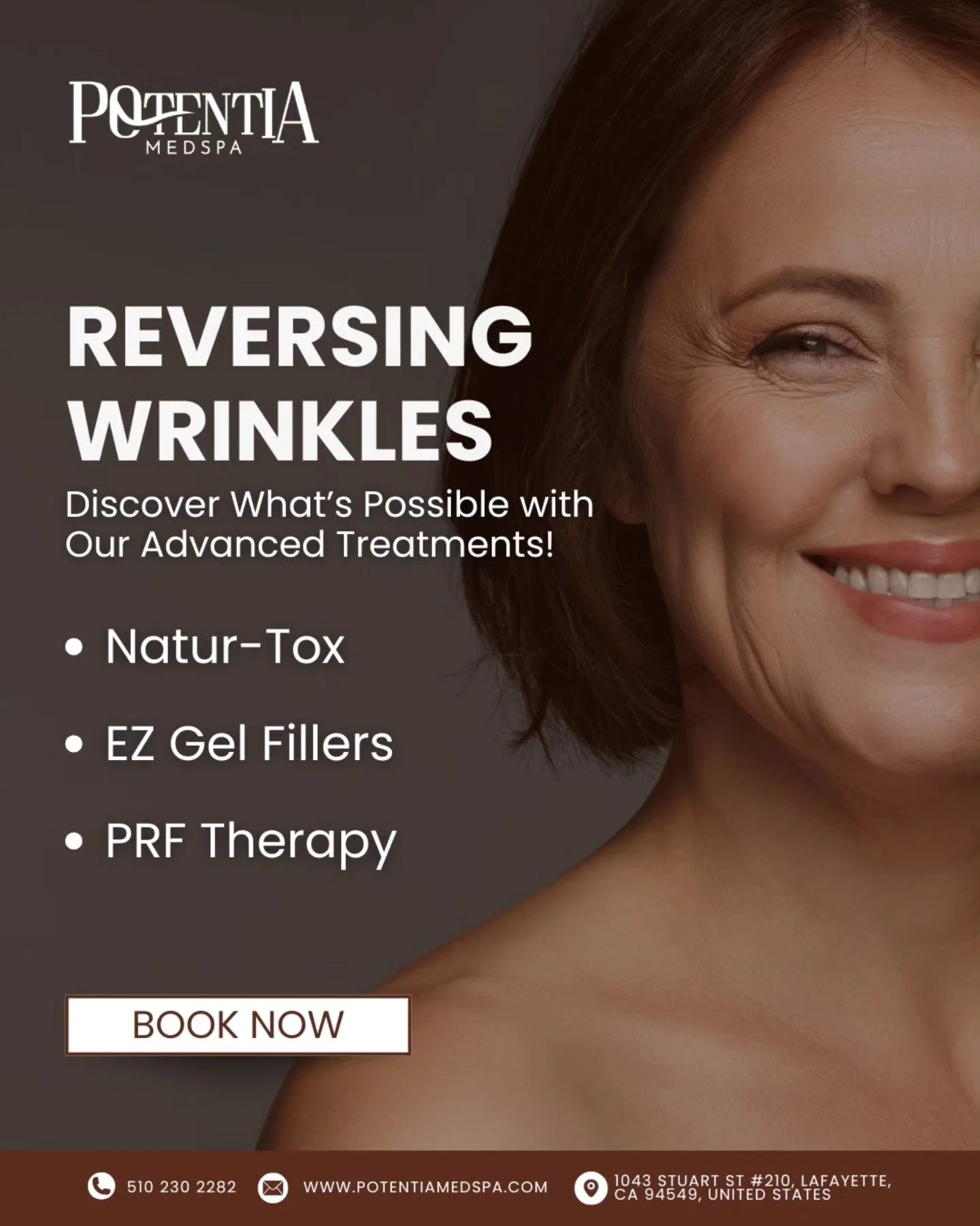 ✨ Have you noticed new wrinkles this year? ✨ 

Discover what&rsquo;s possible with our advanced treatments designed to smooth, rejuvenate, and tighten your skin: 
✔️ Natur-Tox &ndash; Erases fine lines and wrinkles. 
✔️ EZ Gel Fillers &ndash; Restore