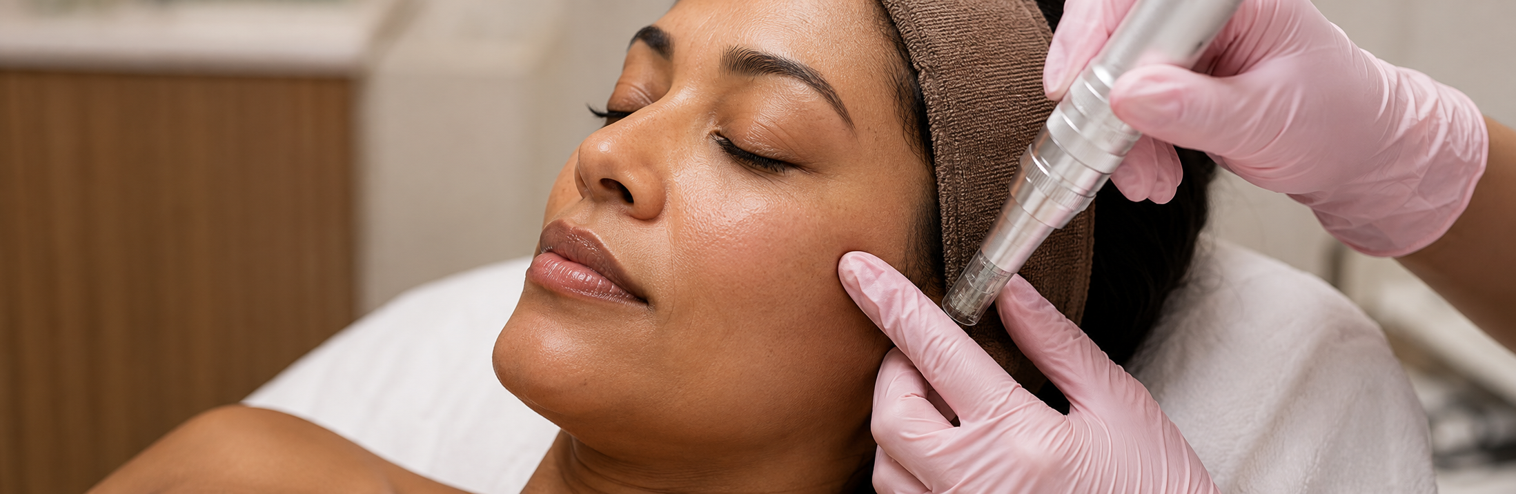 SkinPen microneedling treatment at Potentia MedSpa in Lafayette, CA