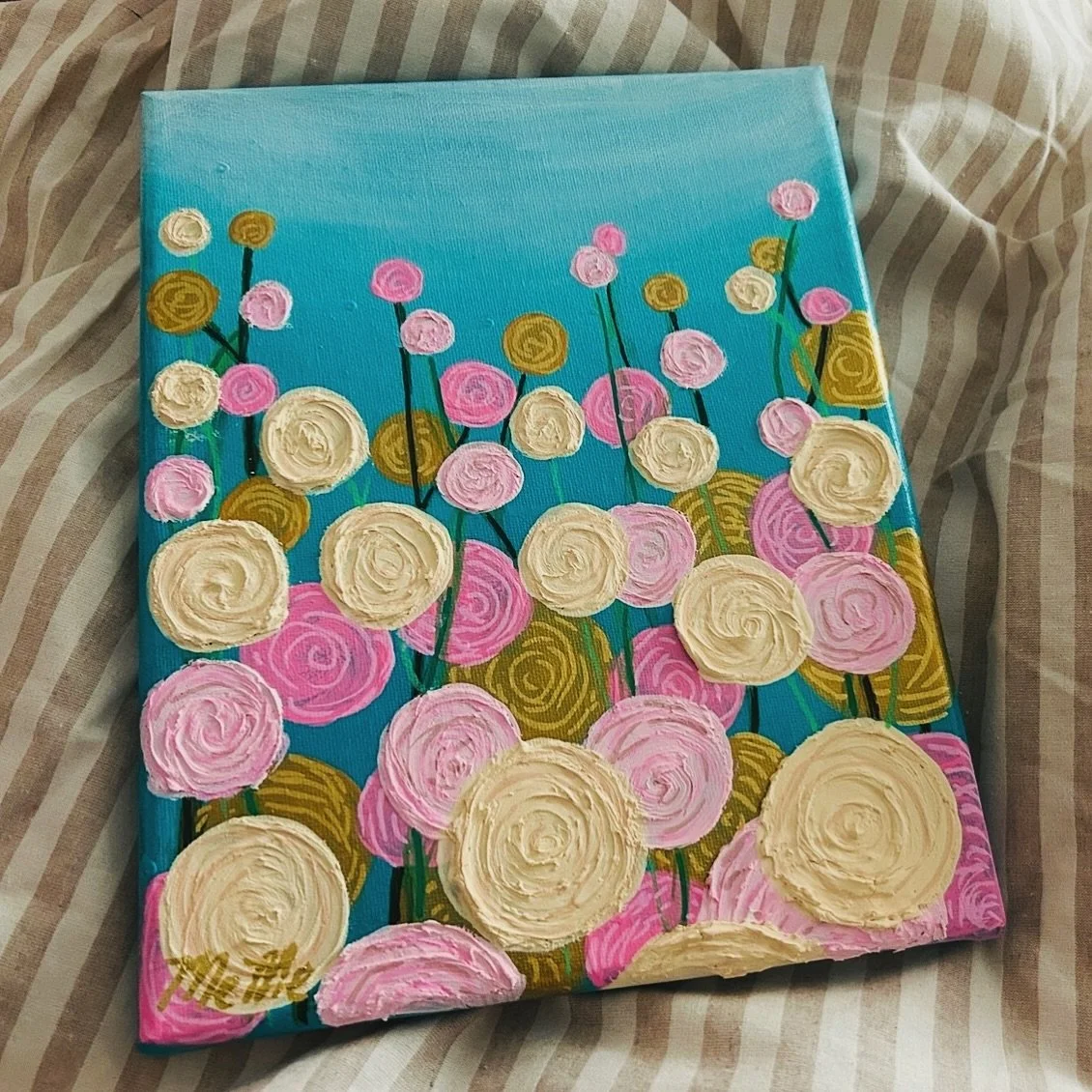 “Flower Scape” Texture Exploration. Thanks @amielynnmurray @skillshare