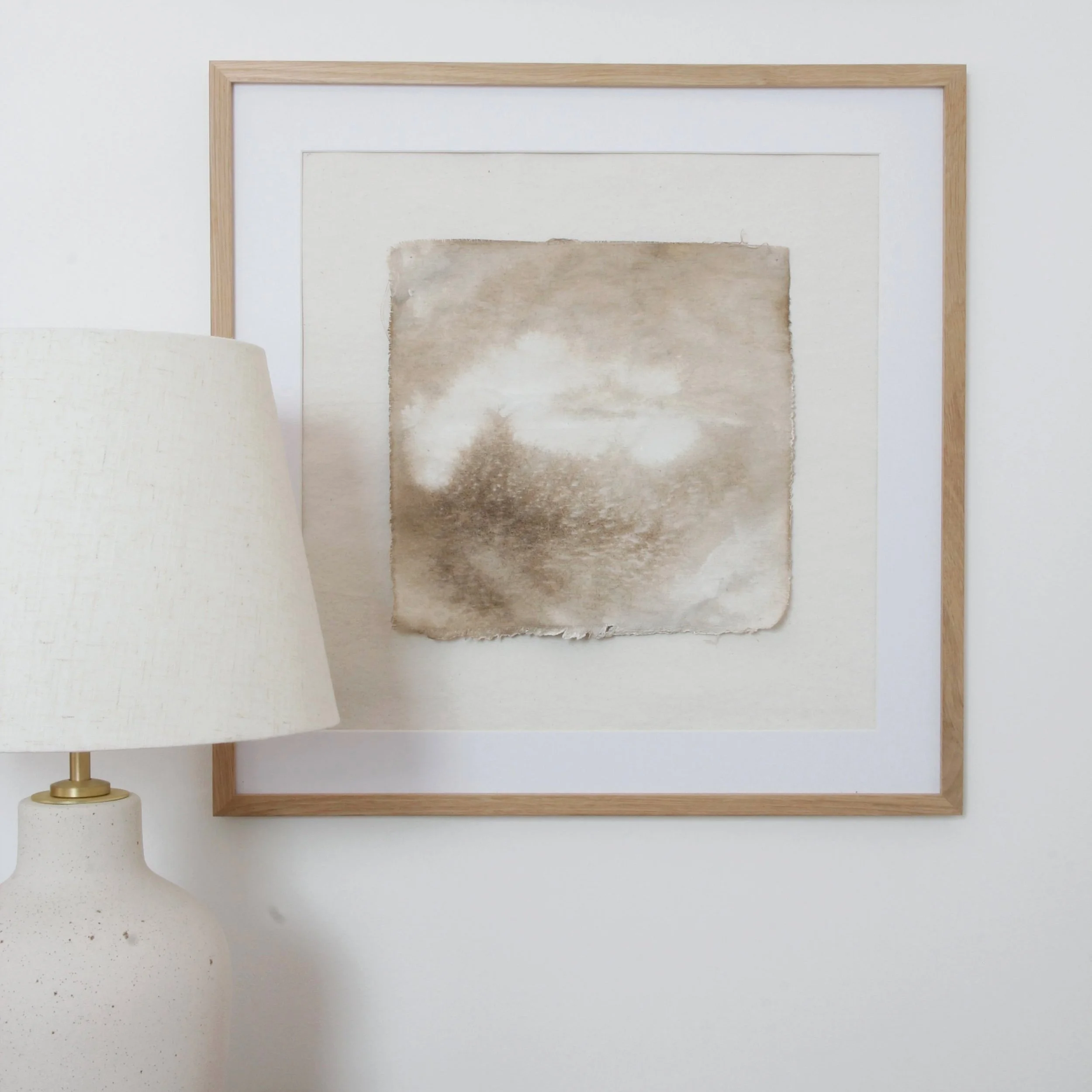 "RAW COFFEE NO. 7" Original Painting