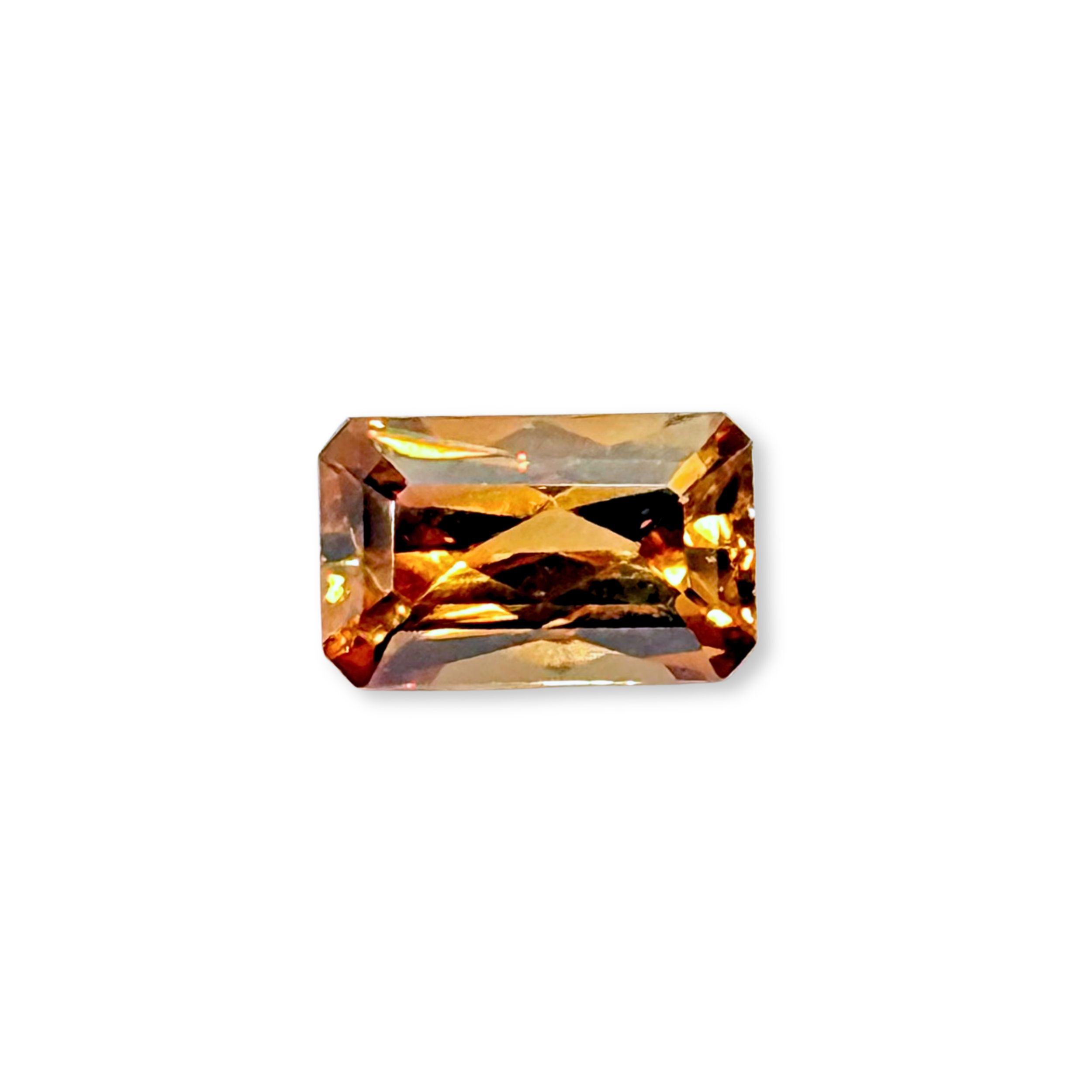 Brown Zircon - Fancy Emerald Cut