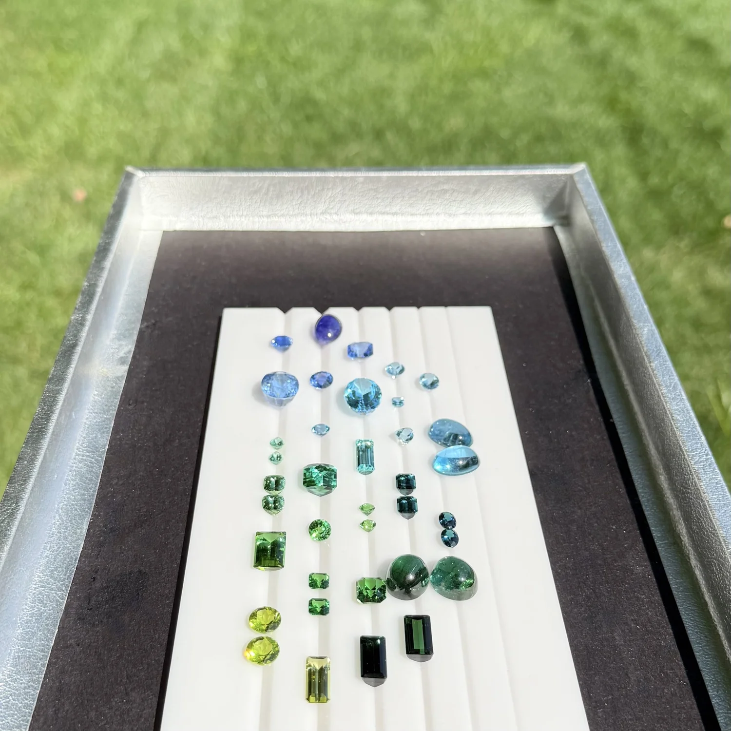 Large Unheated Mozambique Blue Paraiba Tourmaline from Jane