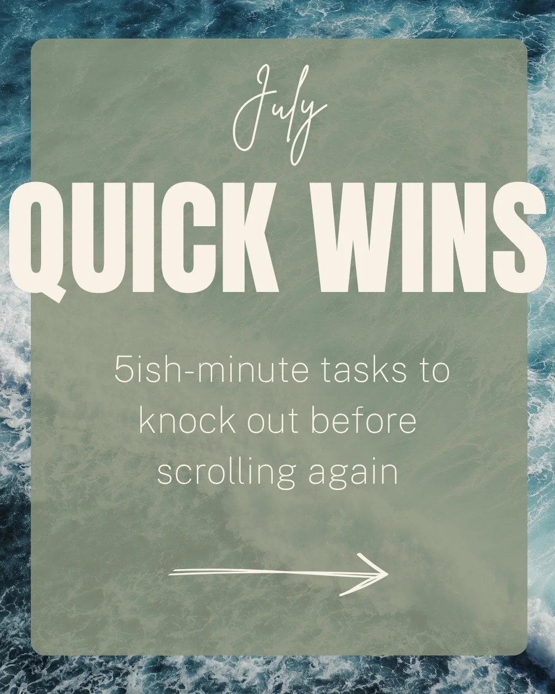 Quick Wins for July: Put the phone down and take five minutes to set yourself up for success...

Rising Seniors: Create your Common App account so it's ready when it rolls over to the new cycle on August 1. You can fill in the basics when you have a 