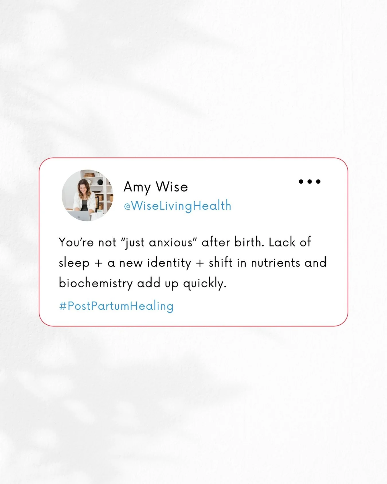 You&rsquo;re not &ldquo;just anxious.&rdquo; You&rsquo;re not &ldquo;just tired.&rdquo; You&rsquo;re postpartum, and that season lasts far longer than the few months most people talk about. 💛

Postpartum recovery can actually take up to 10 years (no