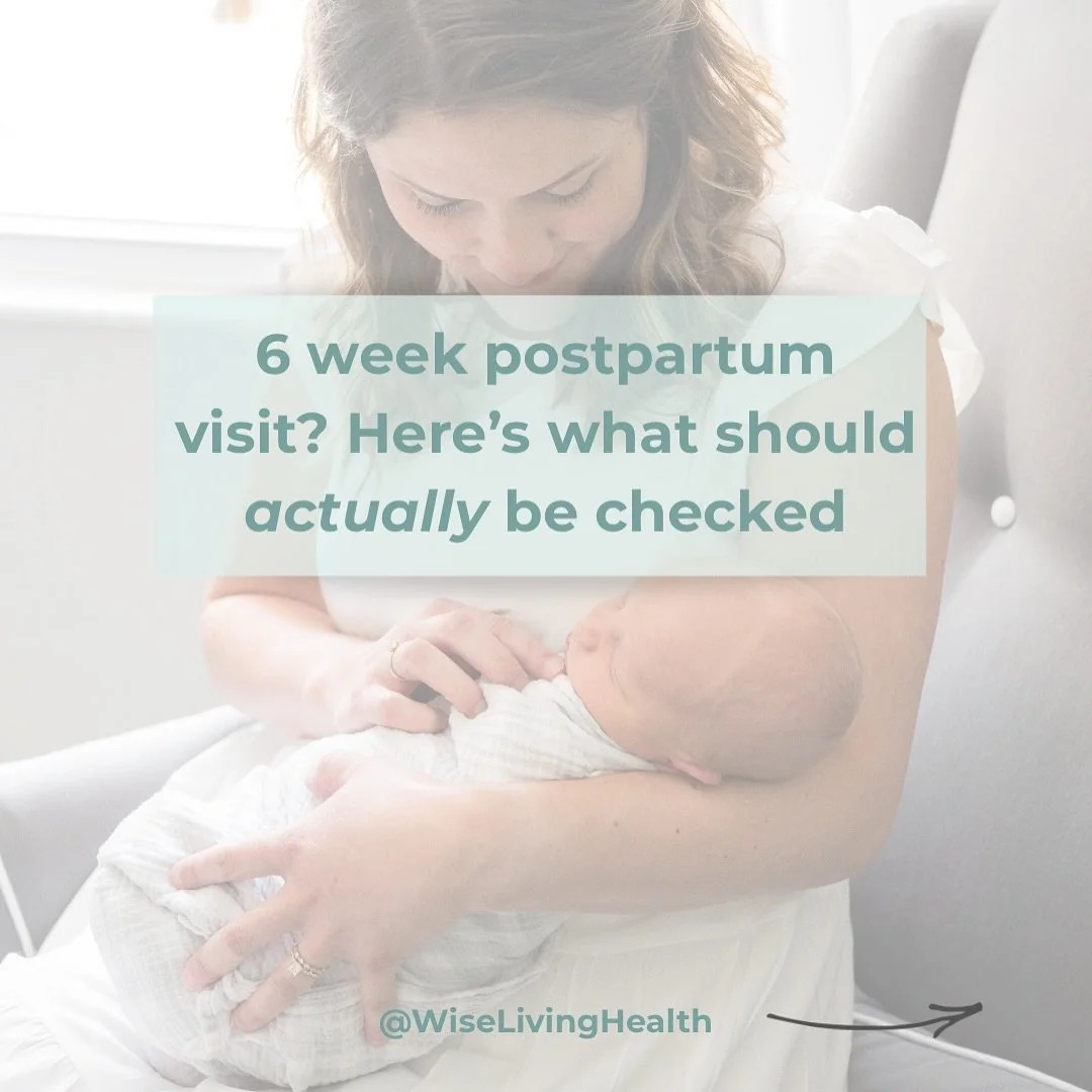 You&rsquo;re cleared for exercise, now what? 

Most postpartum women are still depleted and imbalanced at six weeks (if not for much longer), and standard check ups rarely go deep enough to explain why. 

Here&rsquo;s what should actually be tested i