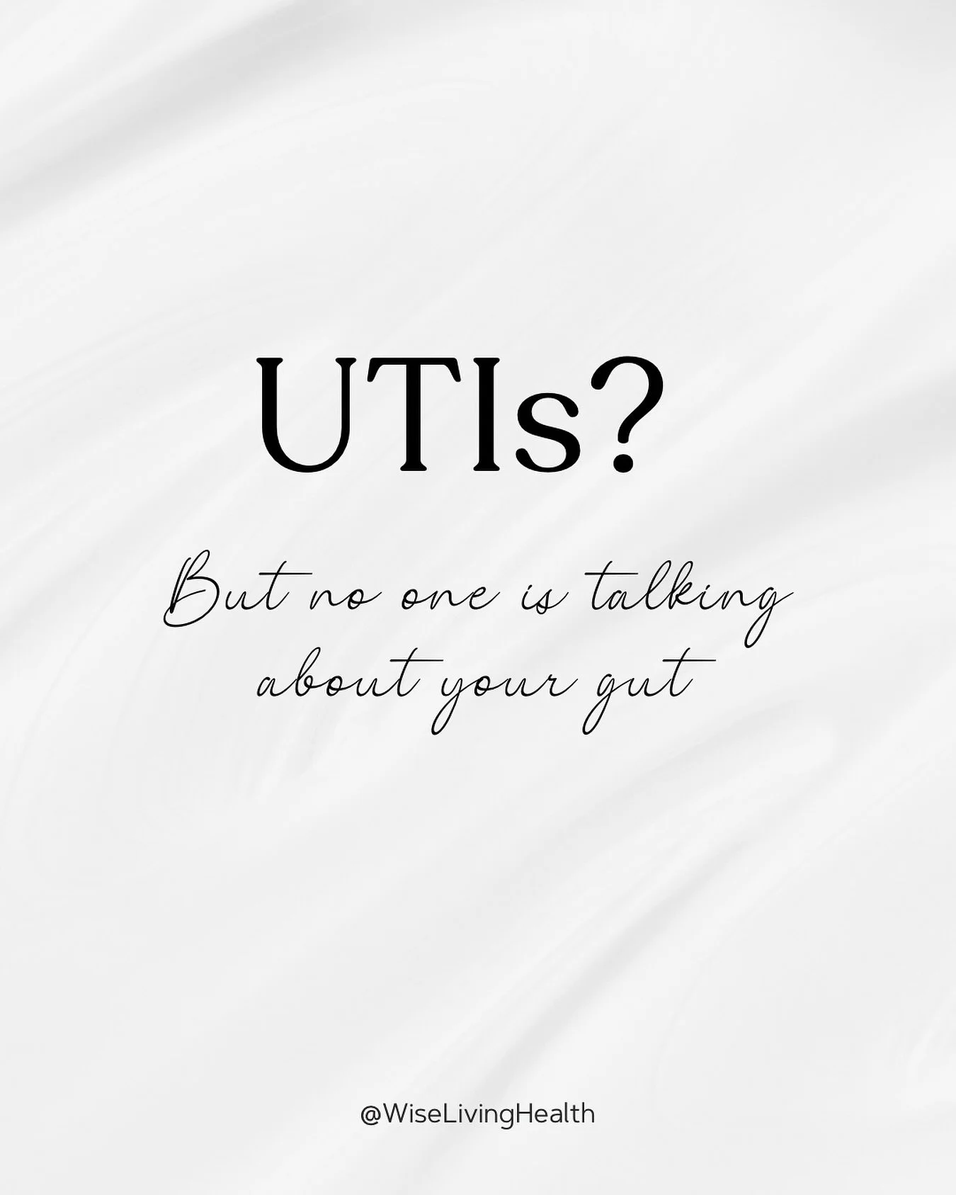If you or your child has had recurrent UTIs, chances are you&rsquo;ve been told:
➡️&rdquo;It&rsquo;s just something your prone to&rdquo;
➡️ &ldquo;Take an another antibiotic&rdquo;
➡️&rdquo;Make sure you&rsquo;re wiping front to back&rdquo;

But the 