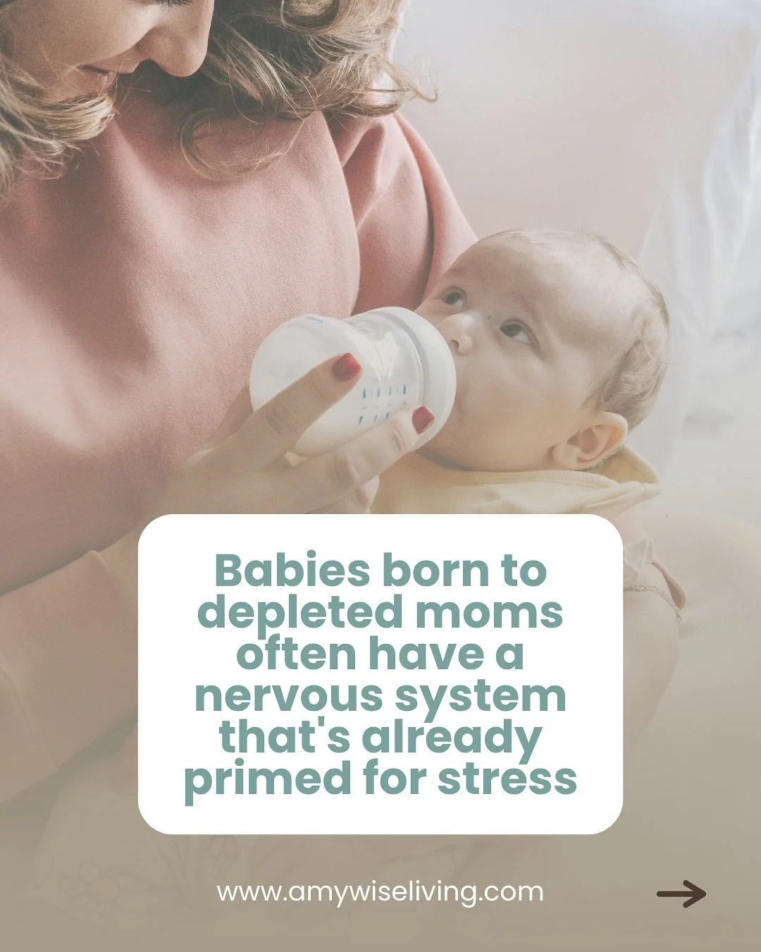 We don&rsquo;t talk about this enough‼️

So many moms are already running on empty before they even get pregnant.
➡️Chronic stress.
➡️Nutrient depletion.
➡️Sleep deprivation.
➡️Blood sugar crashes.
➡️Burnout that&rsquo;s been building for years.

The