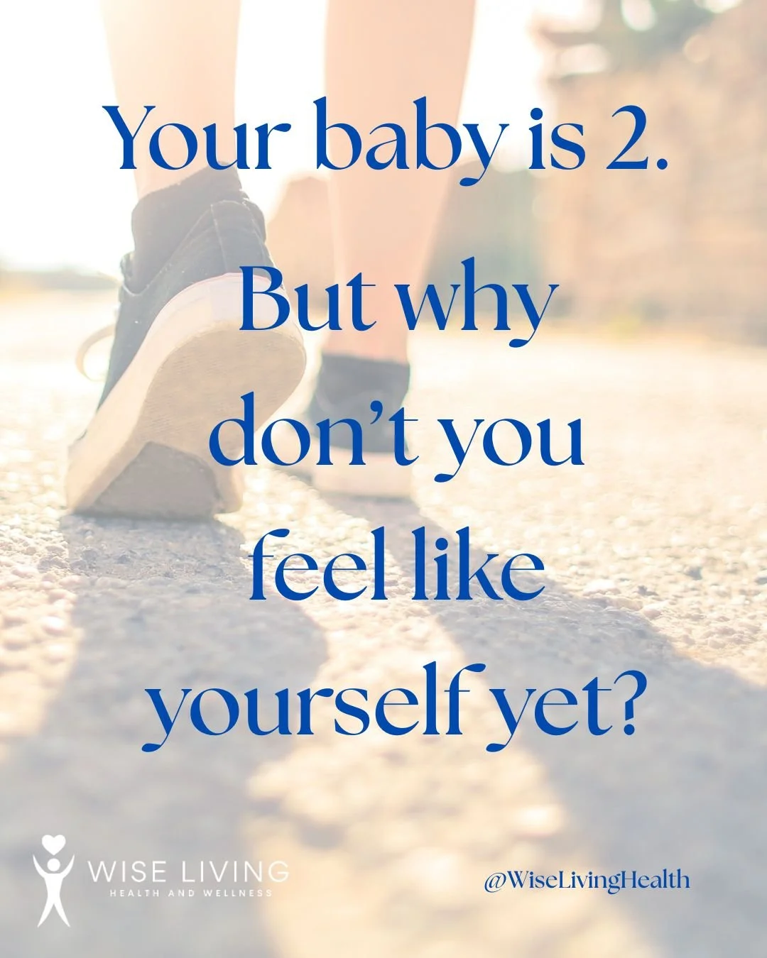 Your baby isn&rsquo;t a newborn anymore.

Maybe they&rsquo;re 2. Maybe they&rsquo;re 4.

And somewhere along the way, you expected to feel like 'you' again.

But you&rsquo;re still tired. Your digestion changed. Your body feels different. Maybe your 