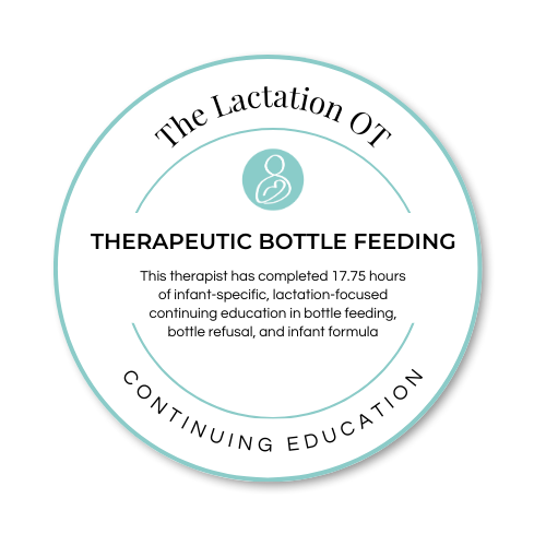 Therapeutic Bottle Feeding CEU Badge