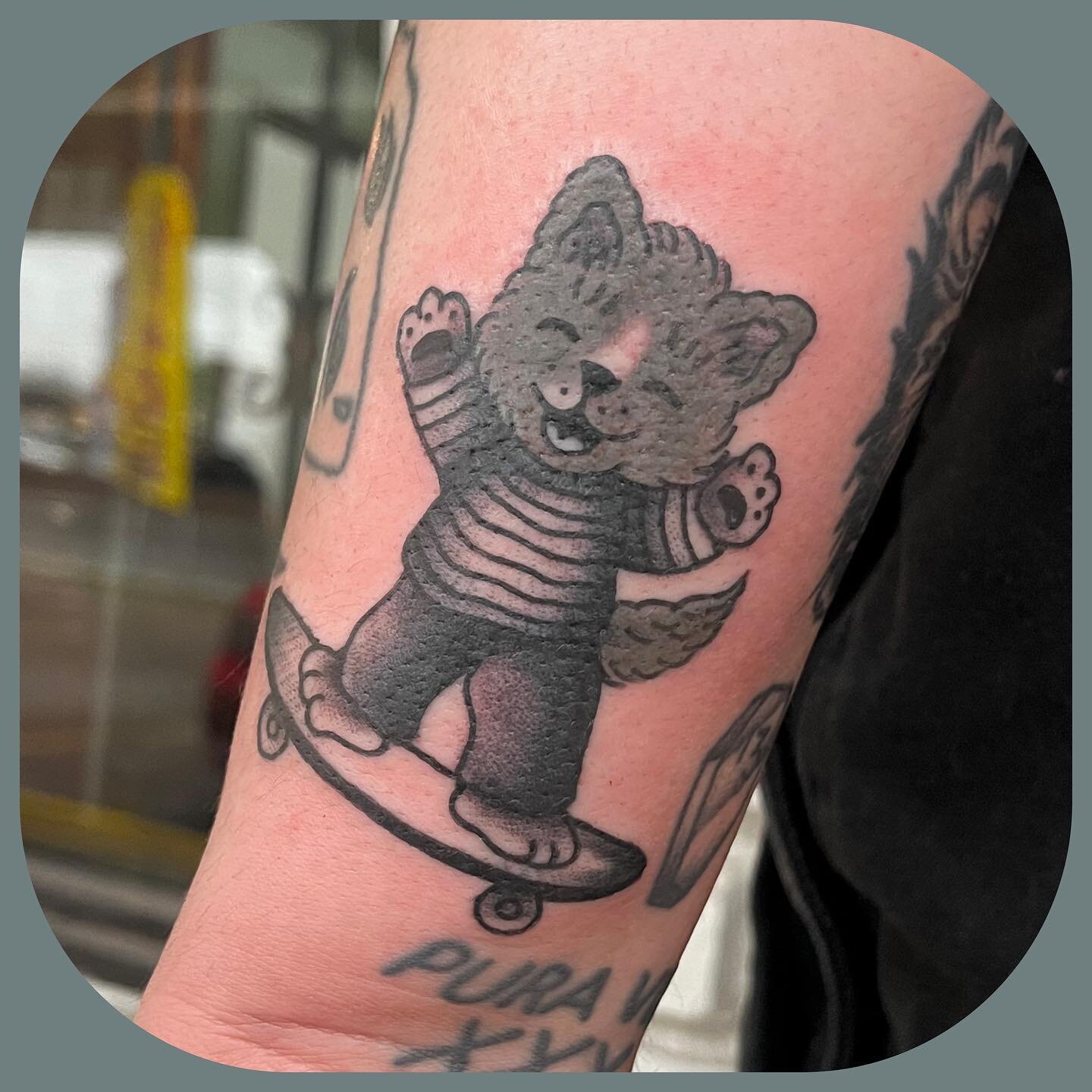 A lil cutie I did awhile back on @heartagramgirl7 🖤🖤🖤