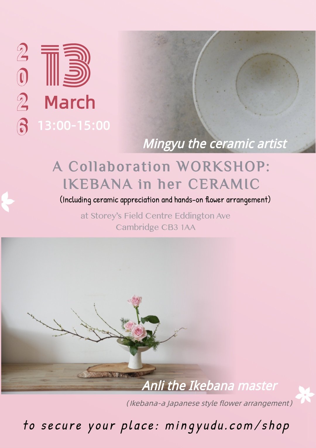 the Space between: Ikebana X Ceramics