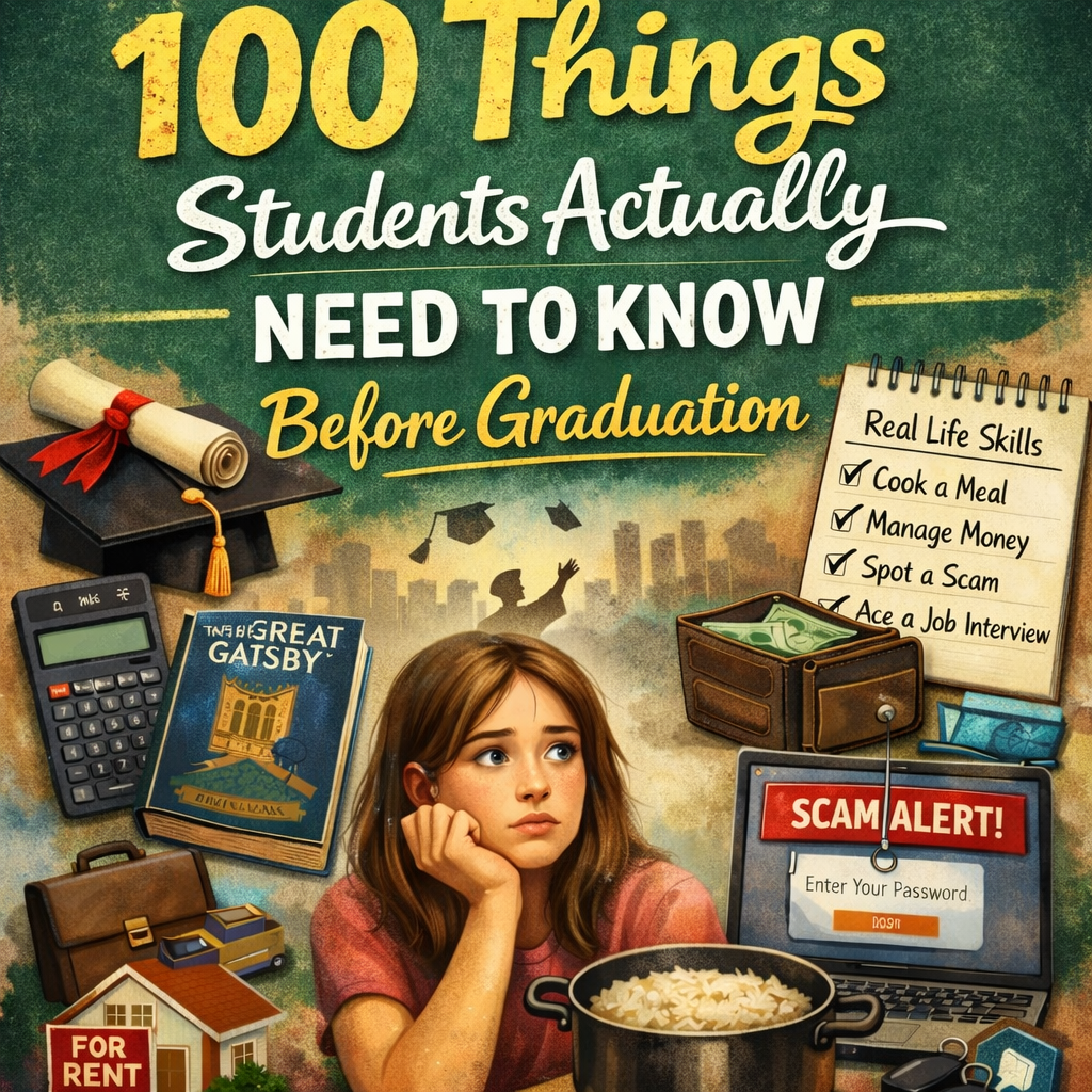 100 Things Students Should Know Before They Graduate High School (Or We've Failed Them)