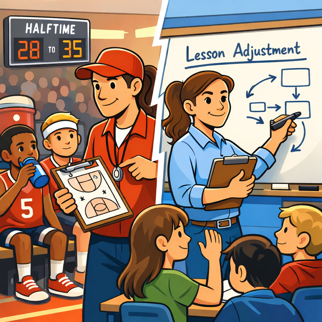 The Halftime Adjustment: How to Read a Room Mid-Lesson and Change Course