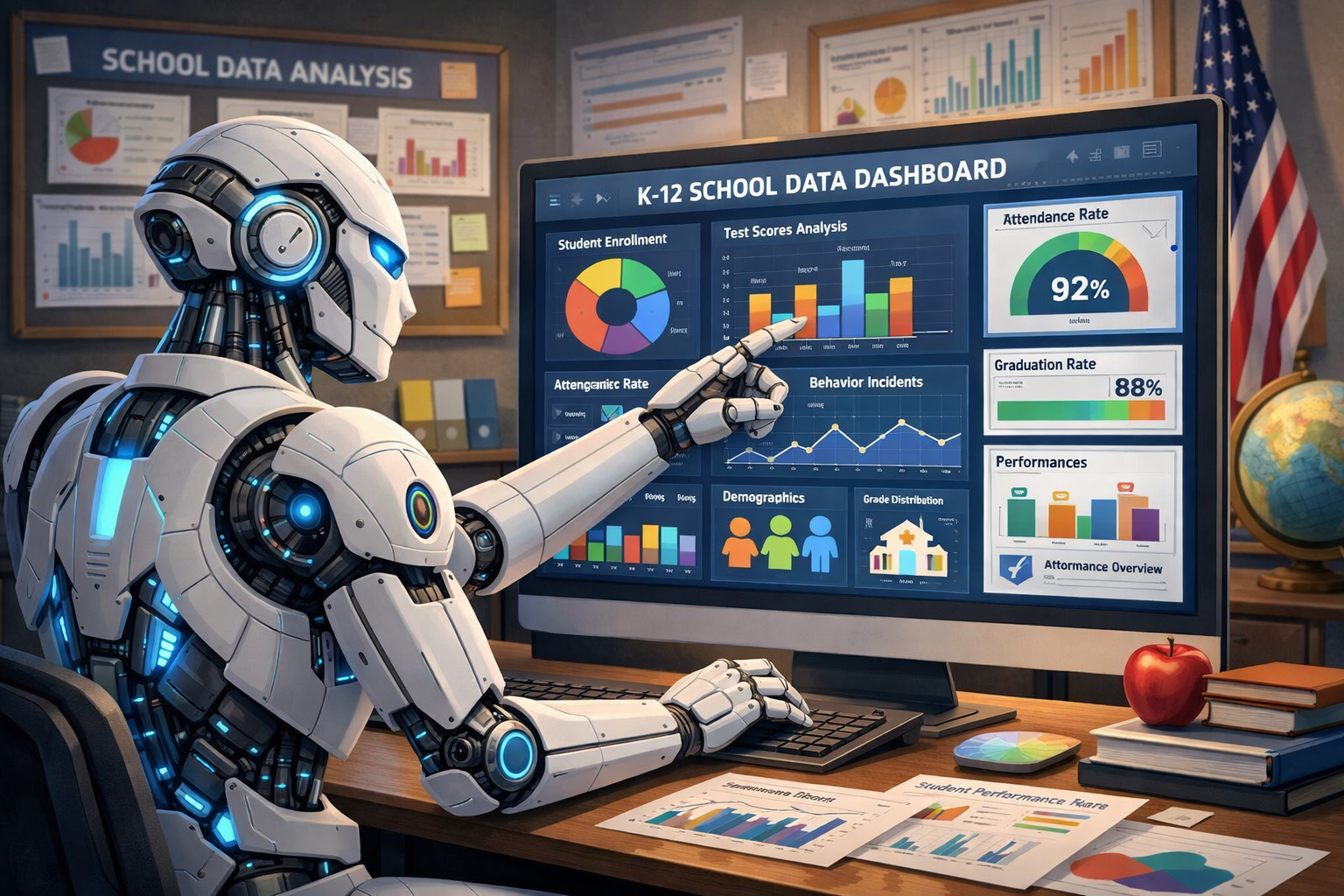 10 Ways to Use AI in K-12 Data Analysis
