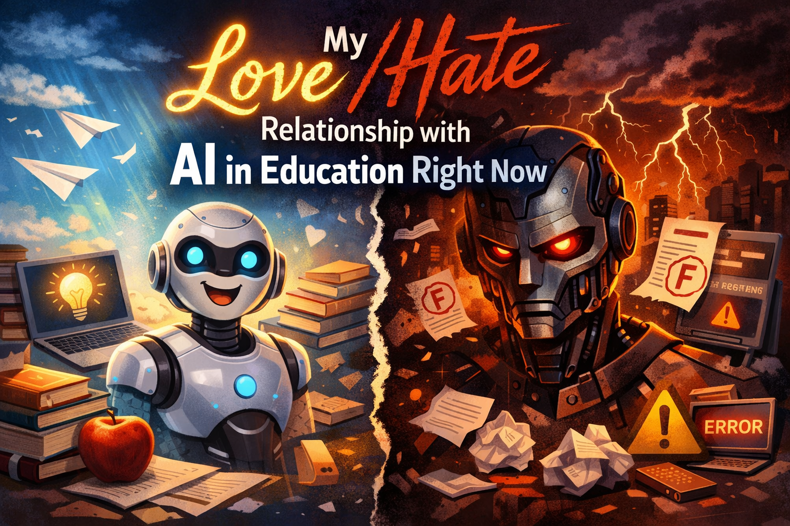 My Love/Hate Relationship with AI in Education Right Now