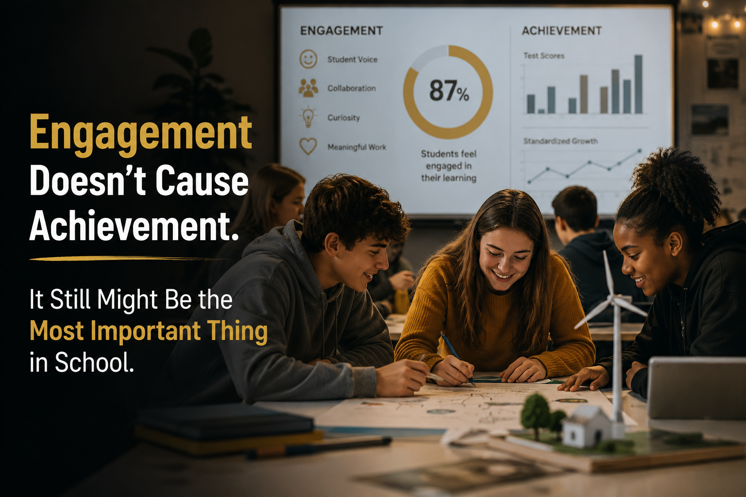 Engagement Doesn't Cause Achievement. It Still Might Be the Most Important Thing in School.