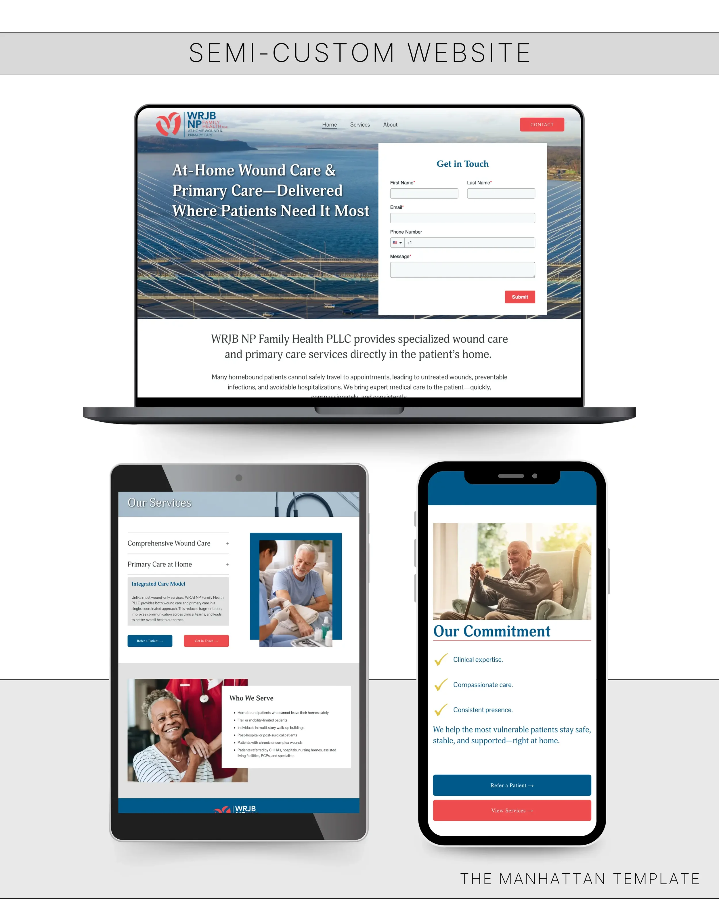 The Manhattan Template Website.webp