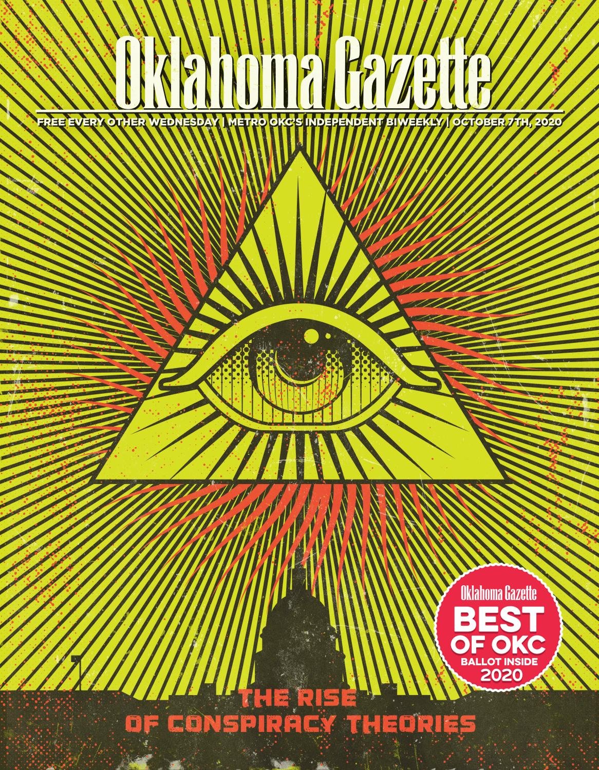 issue 42.18- The Rise of Conspiracy Theories- Creative Direction and Illustration -Phillip Danner