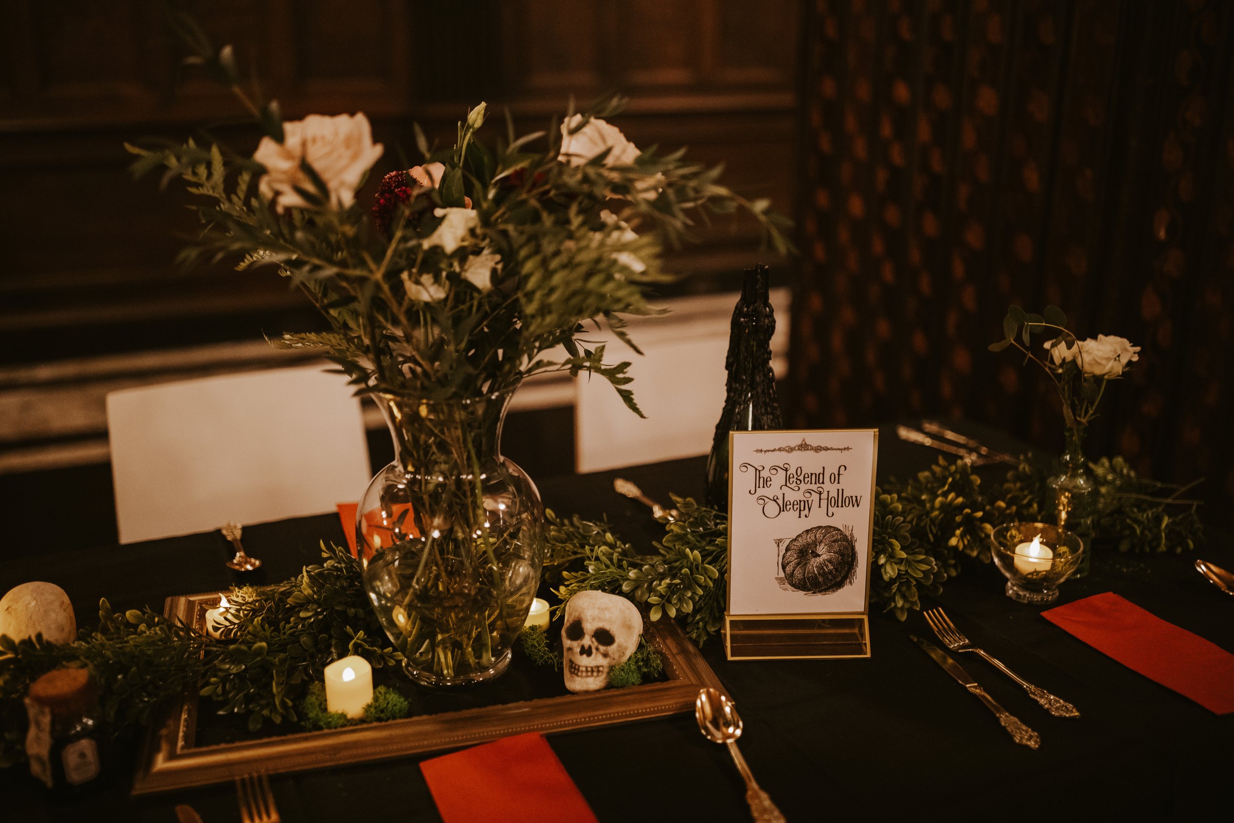 Table conceptualized and executed with table sign all designed by me