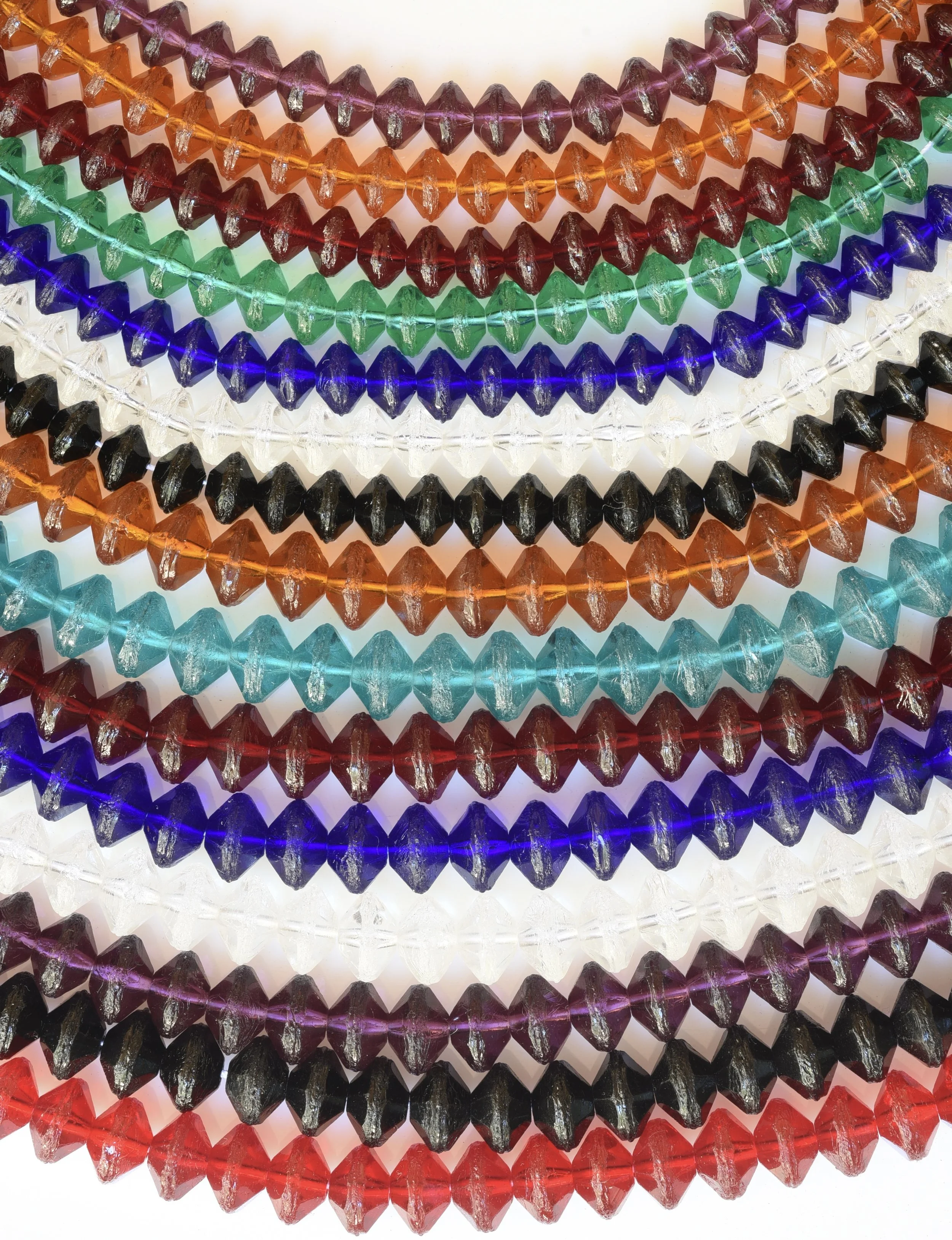 CZ-476 Vaseline beads with Rough Finish in 7mm, 8mm, 10mm