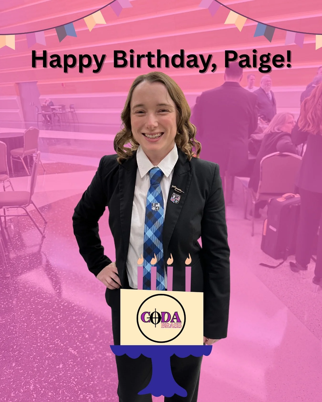 🎉 Join us in wishing Paige a happy birthday!!

We are so grateful for Paige and hope she has another amazing year and the fun, relaxing day she deserves! 🎁

Love,
Bonnie, Gigi, Libby, and Megan 💕