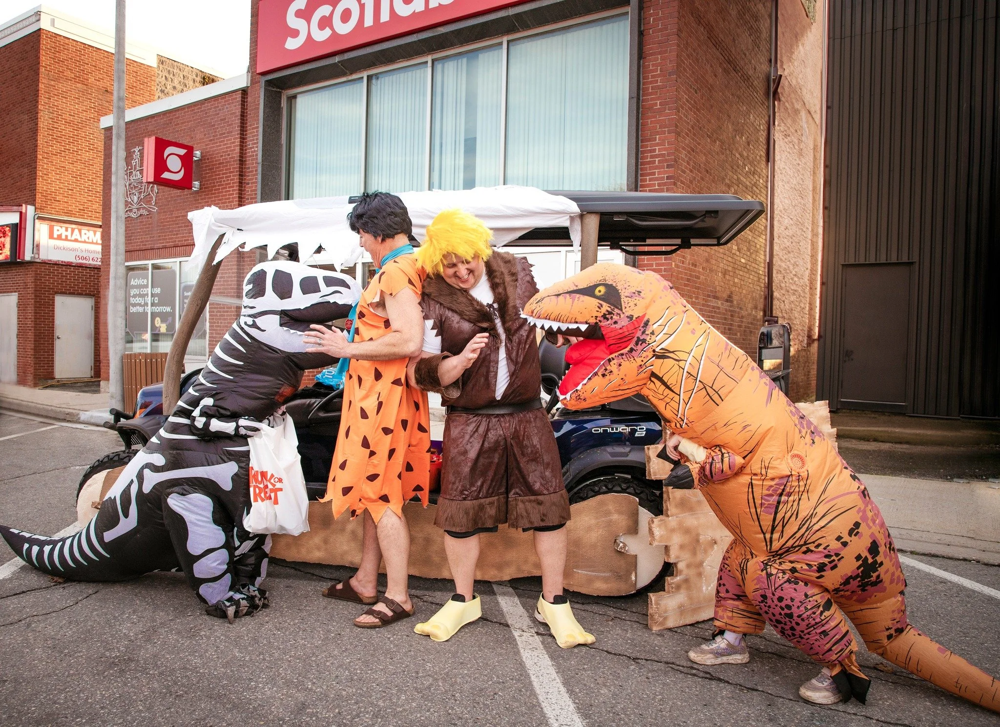 🚗💨 Rolling into Halloween like&hellip; Yabba-Dabba-BOO! 👻

The Halloween spirit is alive and roaring across the Miramichi Region &mdash; from trick-or-treat trails to haunted mazes and monster mash parties, everyone&rsquo;s getting into the fun! ?