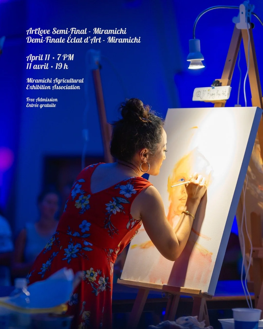 The ArtLove semi-final is happening here tomorrow! 🎨

This live speed-painting competition brings together local artists who will let their creativity unfold right before your eyes.

Come experience the art, vote for your favourite piece, and suppor