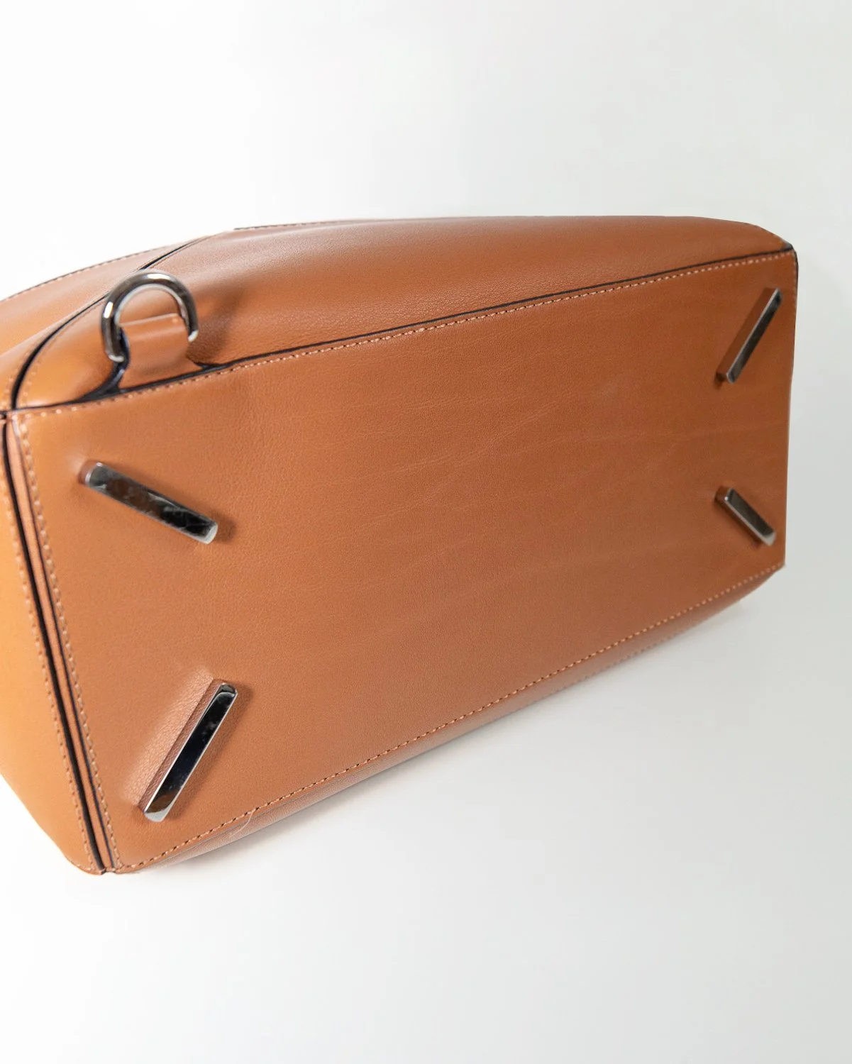 Tan Loewe Puzzle Bag Original Mediuam Size with Feet Tan Leather - woahstylecloset by nathalie martin_8257.jpg