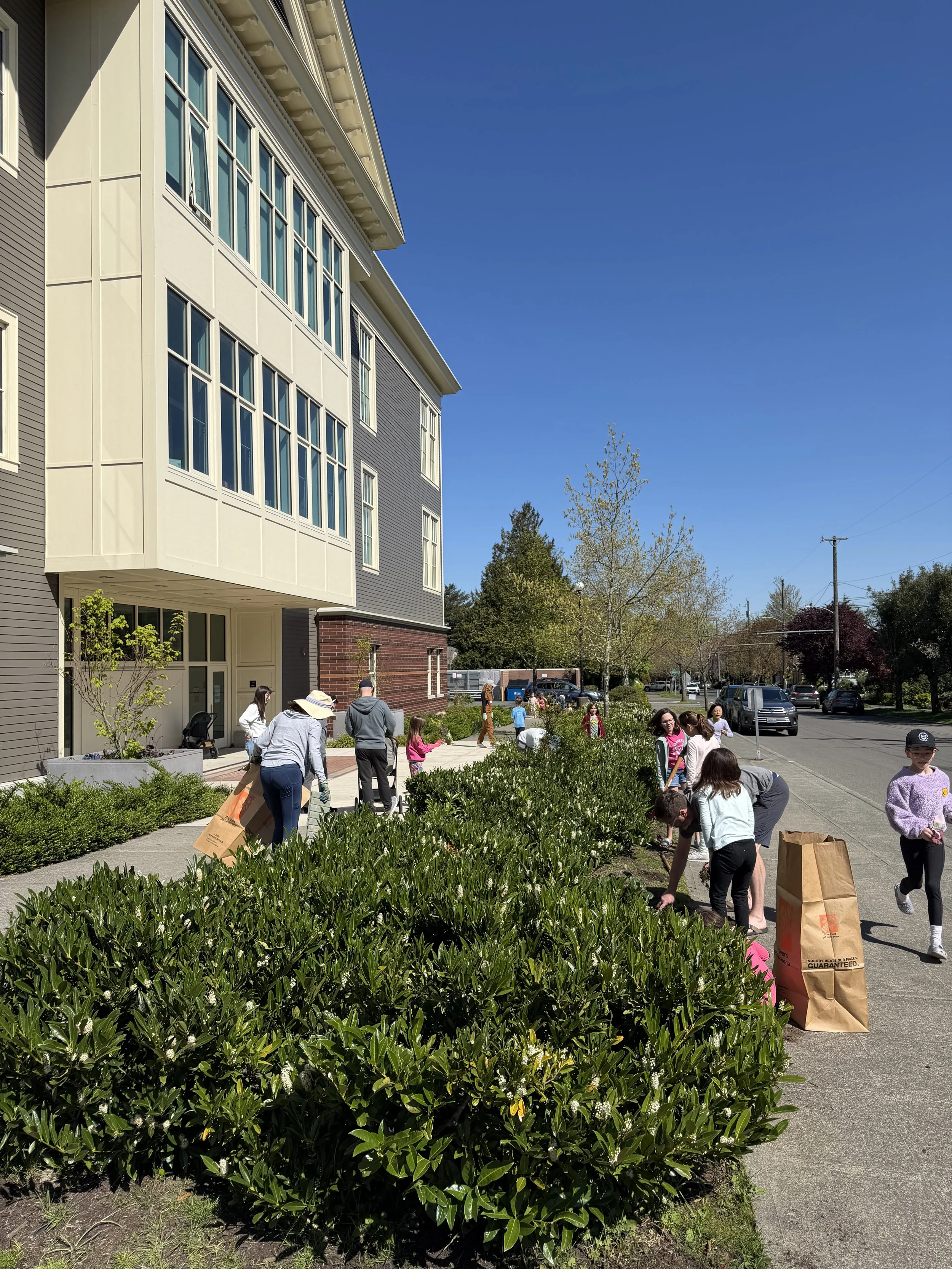Coe Spring Gardening Day!