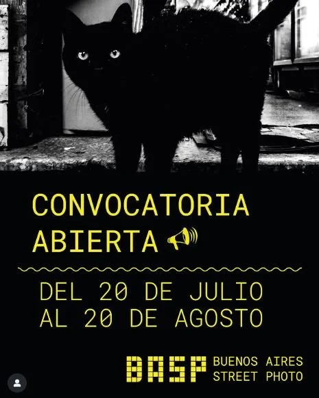 📸 &iquest;𝐓𝐞 𝐢𝐧𝐭𝐞𝐫𝐞𝐬𝐚 𝐥𝐚 𝐟𝐨𝐭𝐨𝐠𝐫𝐚𝐟&iacute;𝐚 𝐝𝐞 𝐜𝐚𝐥𝐥𝐞?

El 11 de octubre se lanza el BASP (Buenos Aires Street Photo), el festival que busca construir comunidad desde las veredas de nuestra ciudad.
Convocatoria abierta, tal