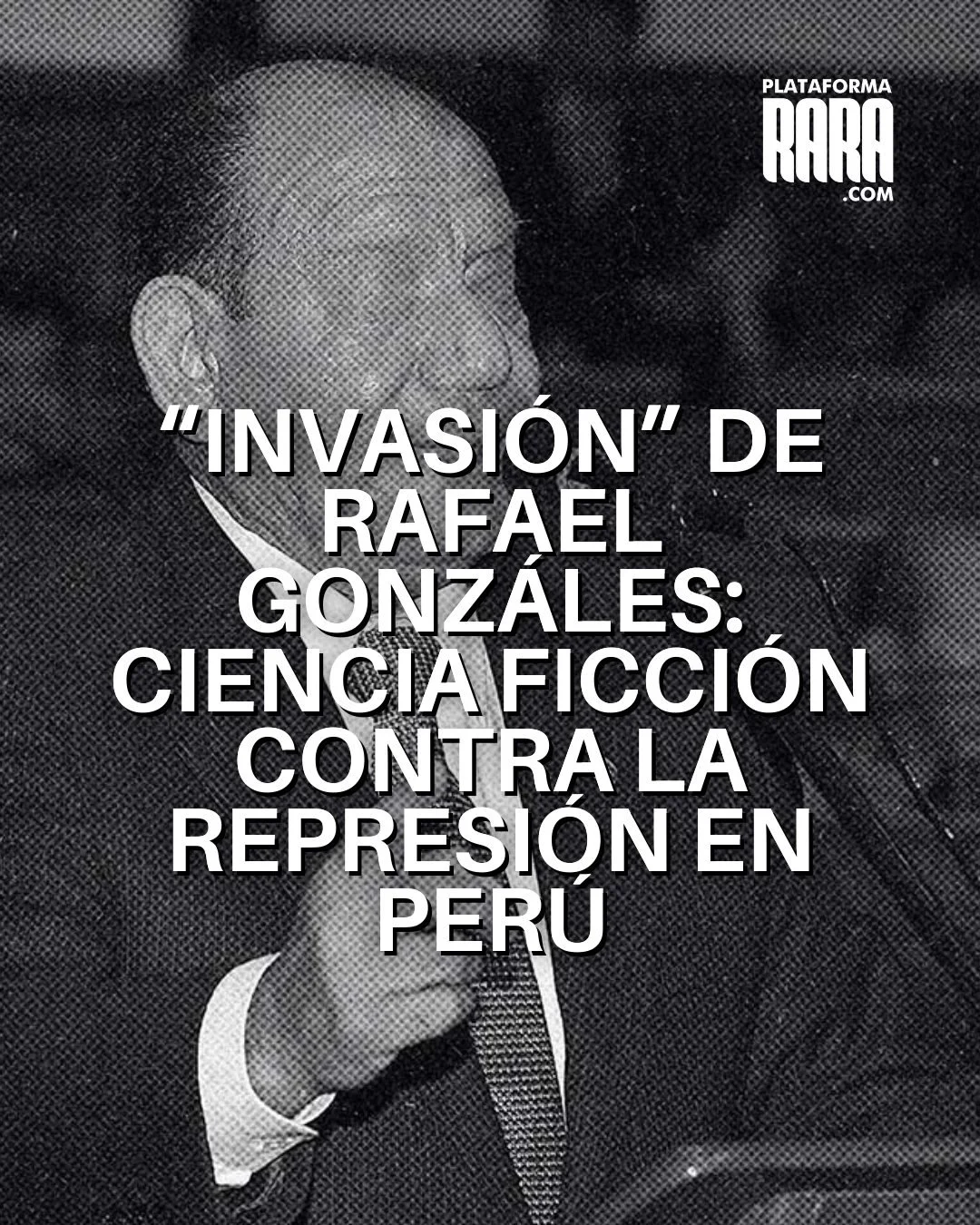 &quot;𝐈𝐧𝐯𝐚𝐬𝐢&oacute;𝐧&quot; de 𝐑𝐚𝐟𝐚𝐞𝐥 𝐆𝐨𝐧𝐳&aacute;𝐥𝐞𝐬

Marcianos en medio de protestas callejeras en Per&uacute;. Polic&iacute;as convertidos en criaturas alien&iacute;genas, manifestantes sin rostro. Estas no son escenas de una p